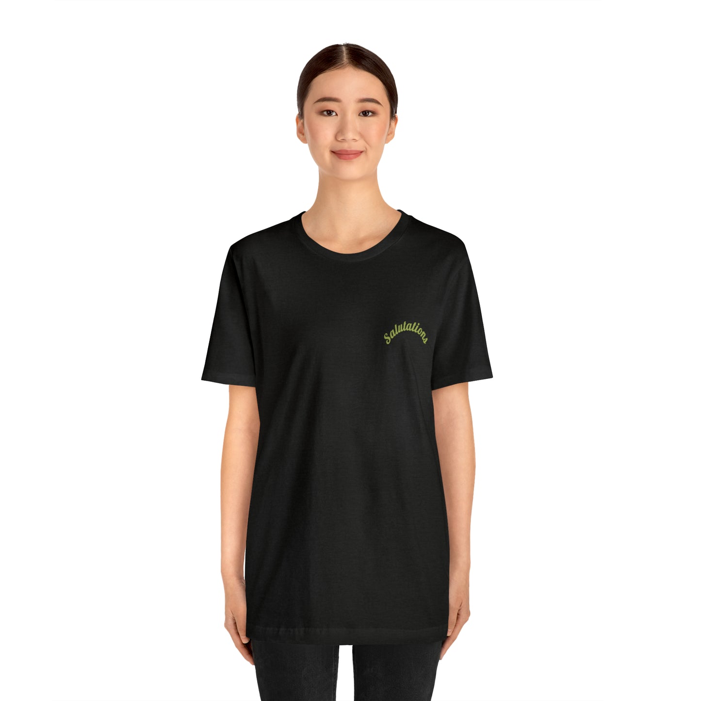 Salutations Flamingo Tee