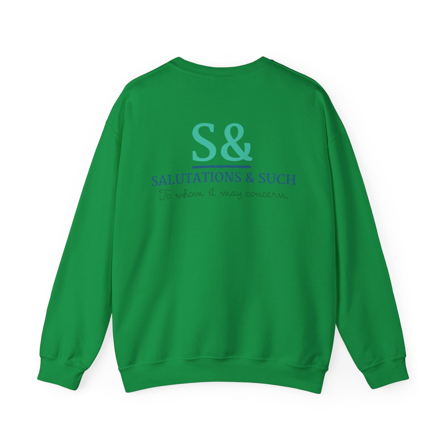 Salutations & Such Crewneck Sweatshirt
