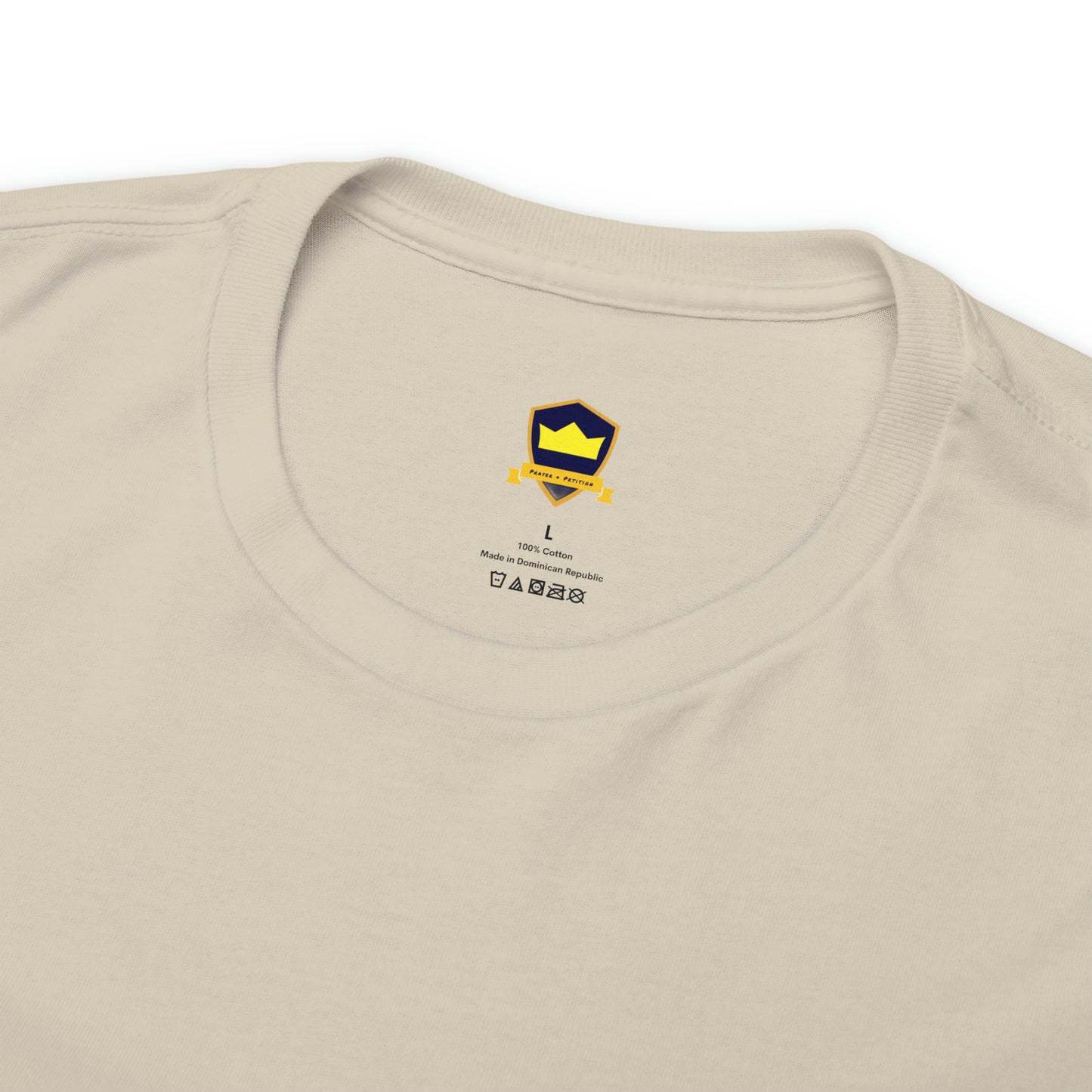 Prayer + Petition Shield Cotton Tee