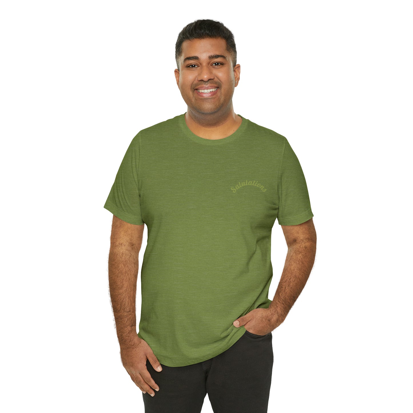 Salutations Flamingo Tee