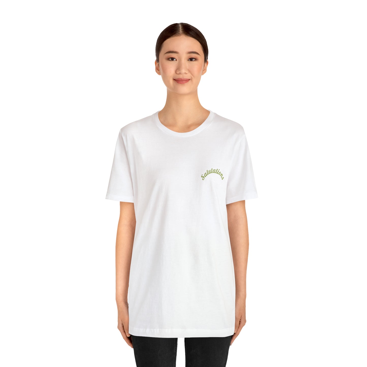 Salutations Flamingo Tee
