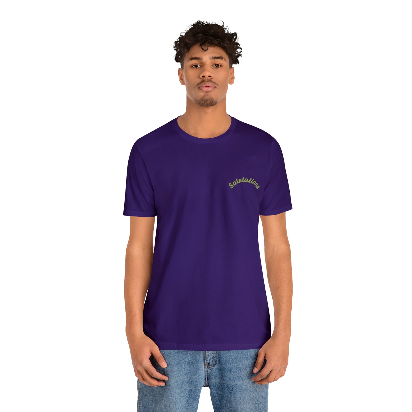 Salutations Flamingo Tee