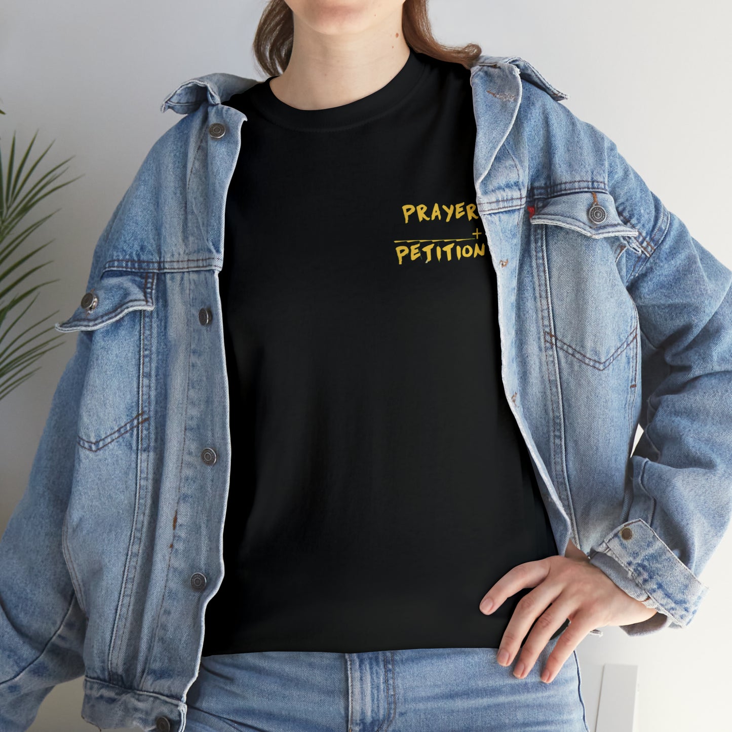 Prayer + Petition Shield Cotton Tee