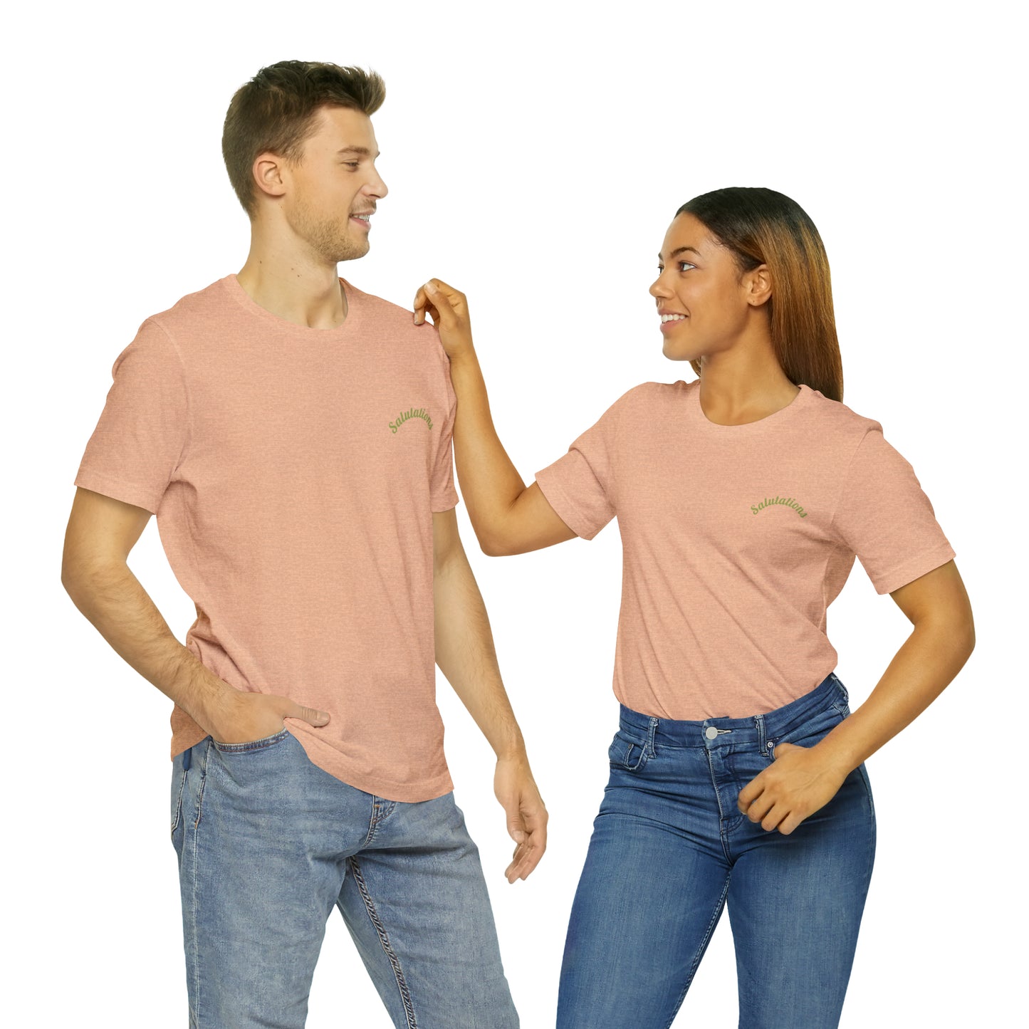 Salutations Flamingo Tee