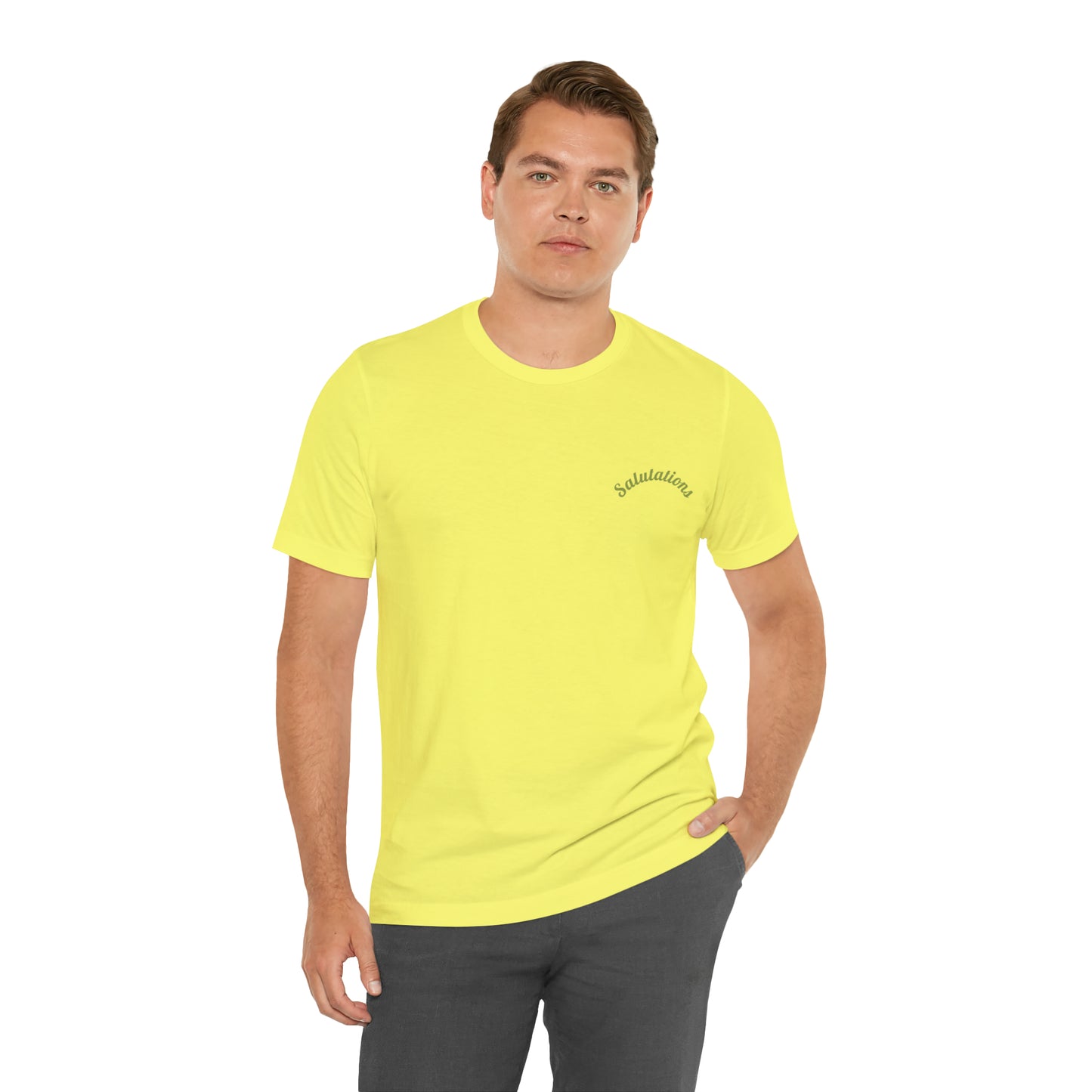 Salutations Flamingo Tee