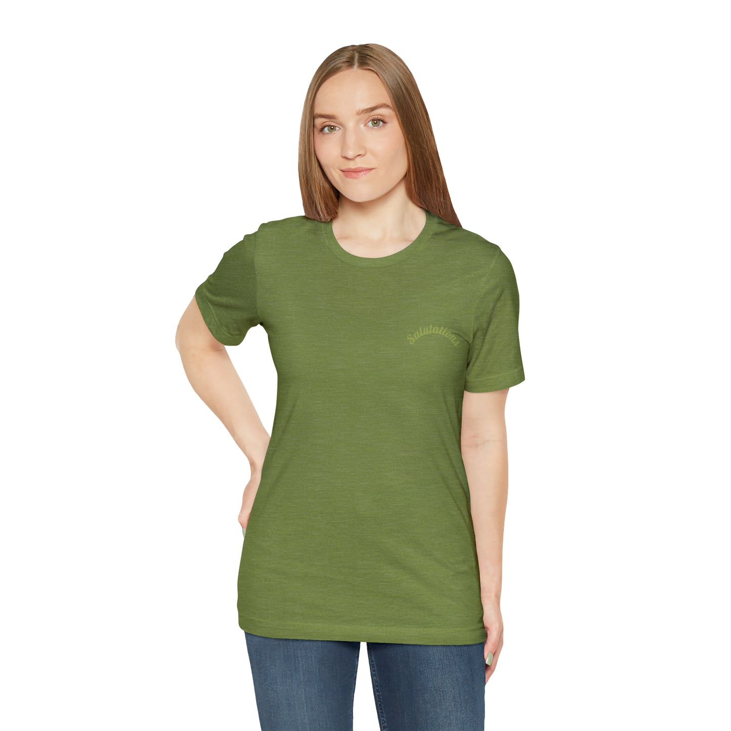 Salutations Flamingo Tee