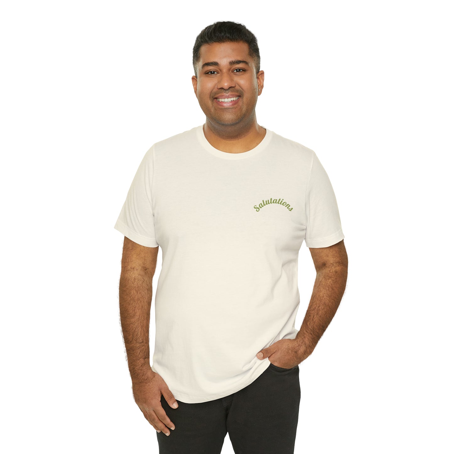 Salutations Flamingo Tee