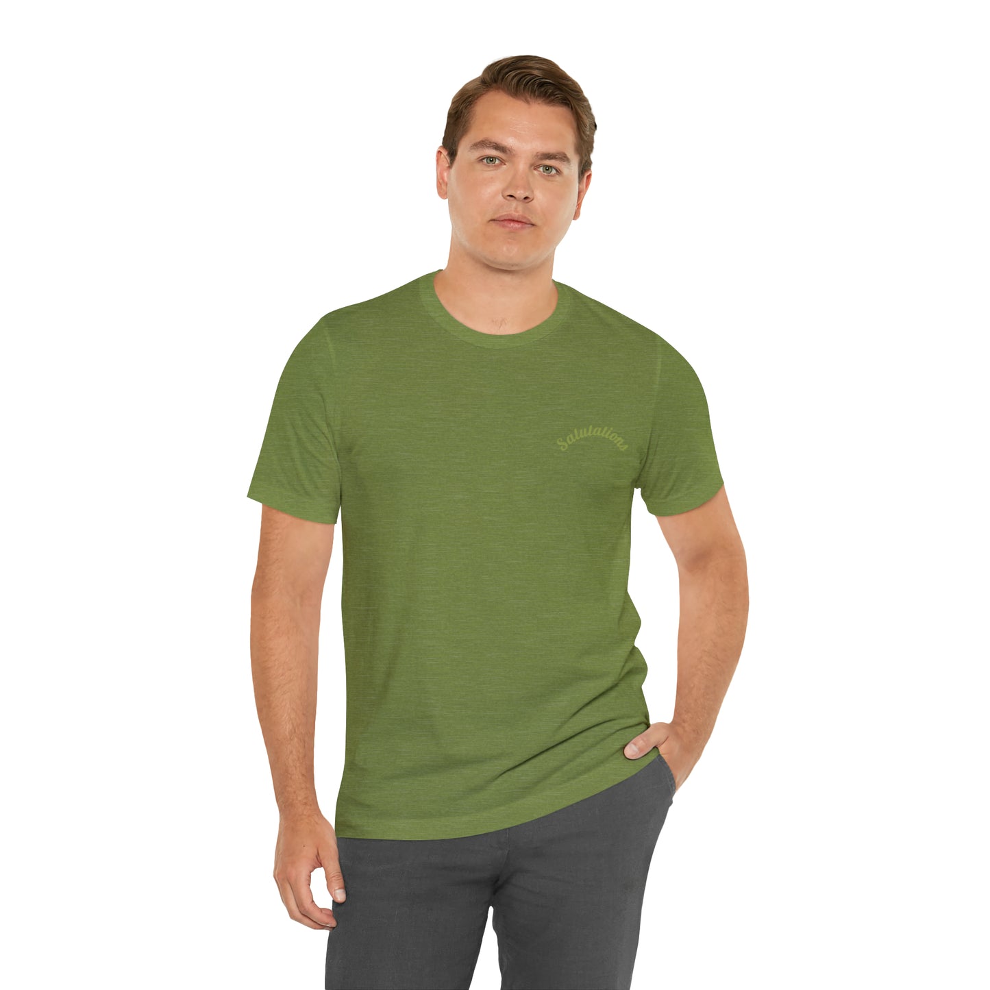 Salutations Flamingo Tee