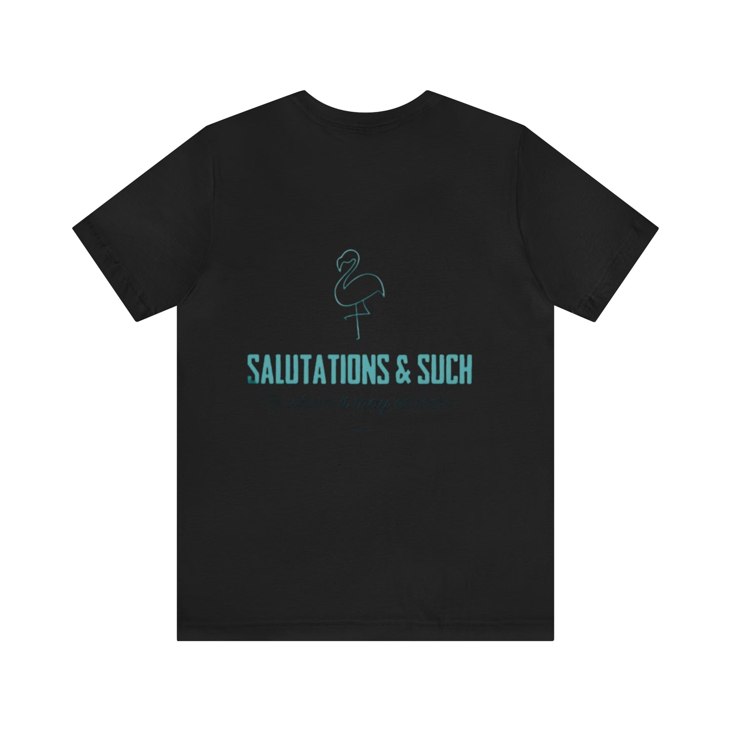 Salutations Flamingo Tee