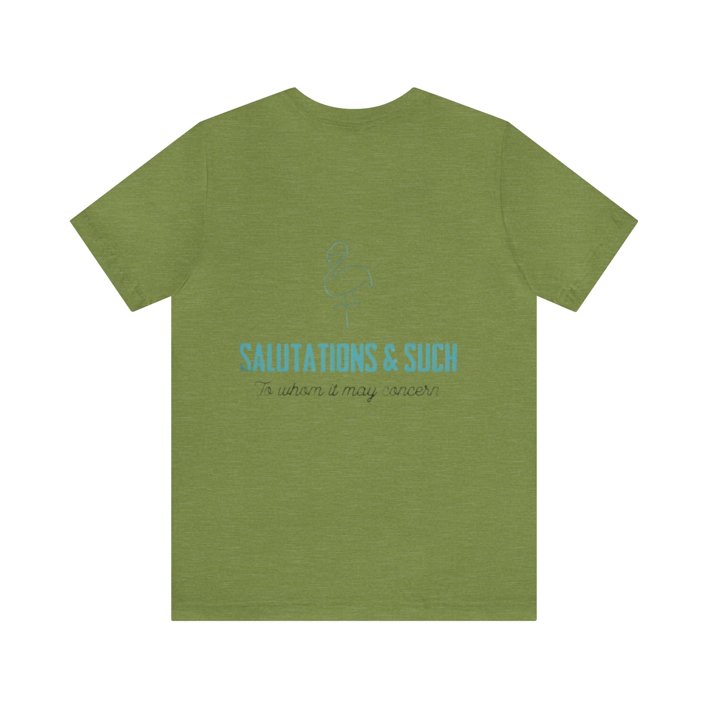 Salutations Flamingo Tee