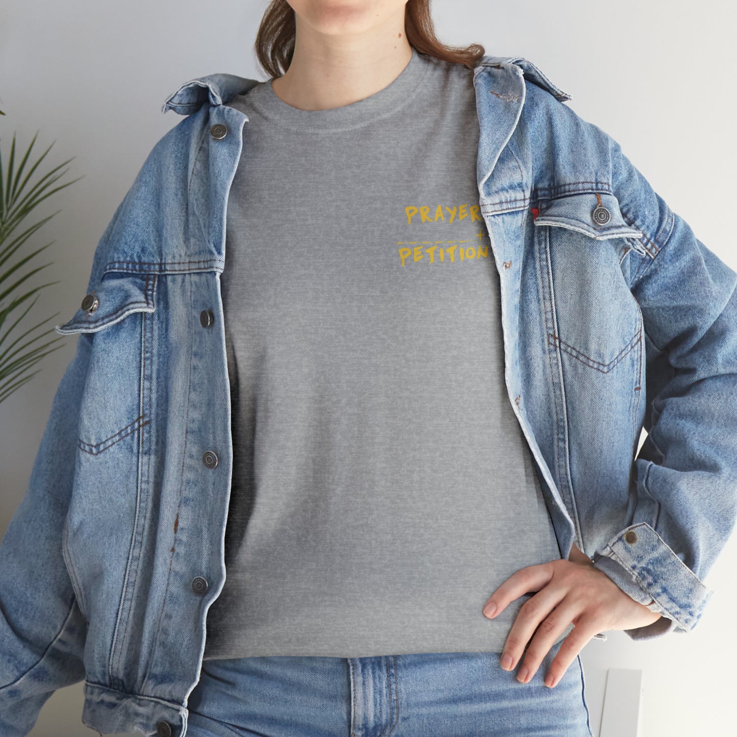 Prayer + Petition Shield Cotton Tee
