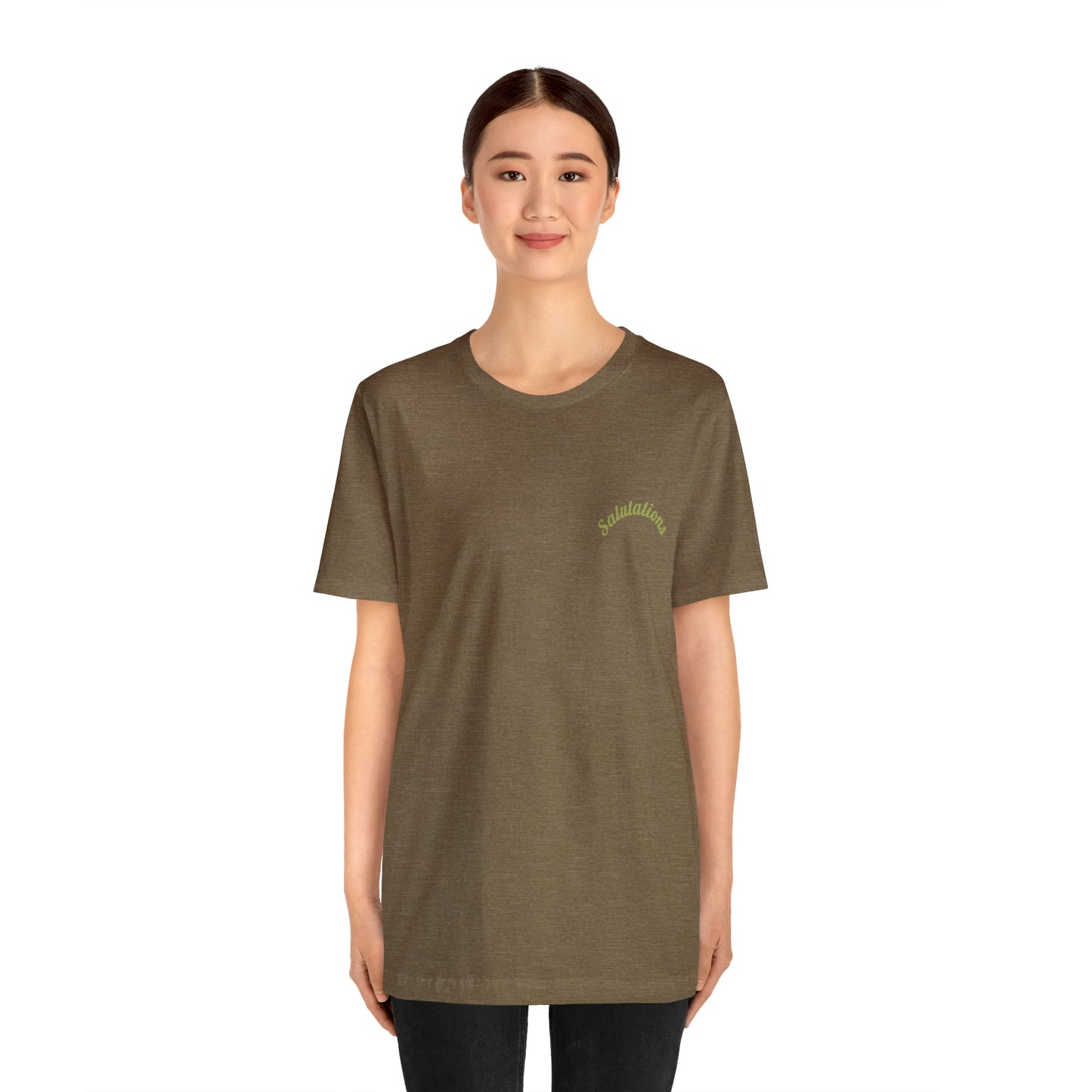 Salutations Flamingo Tee