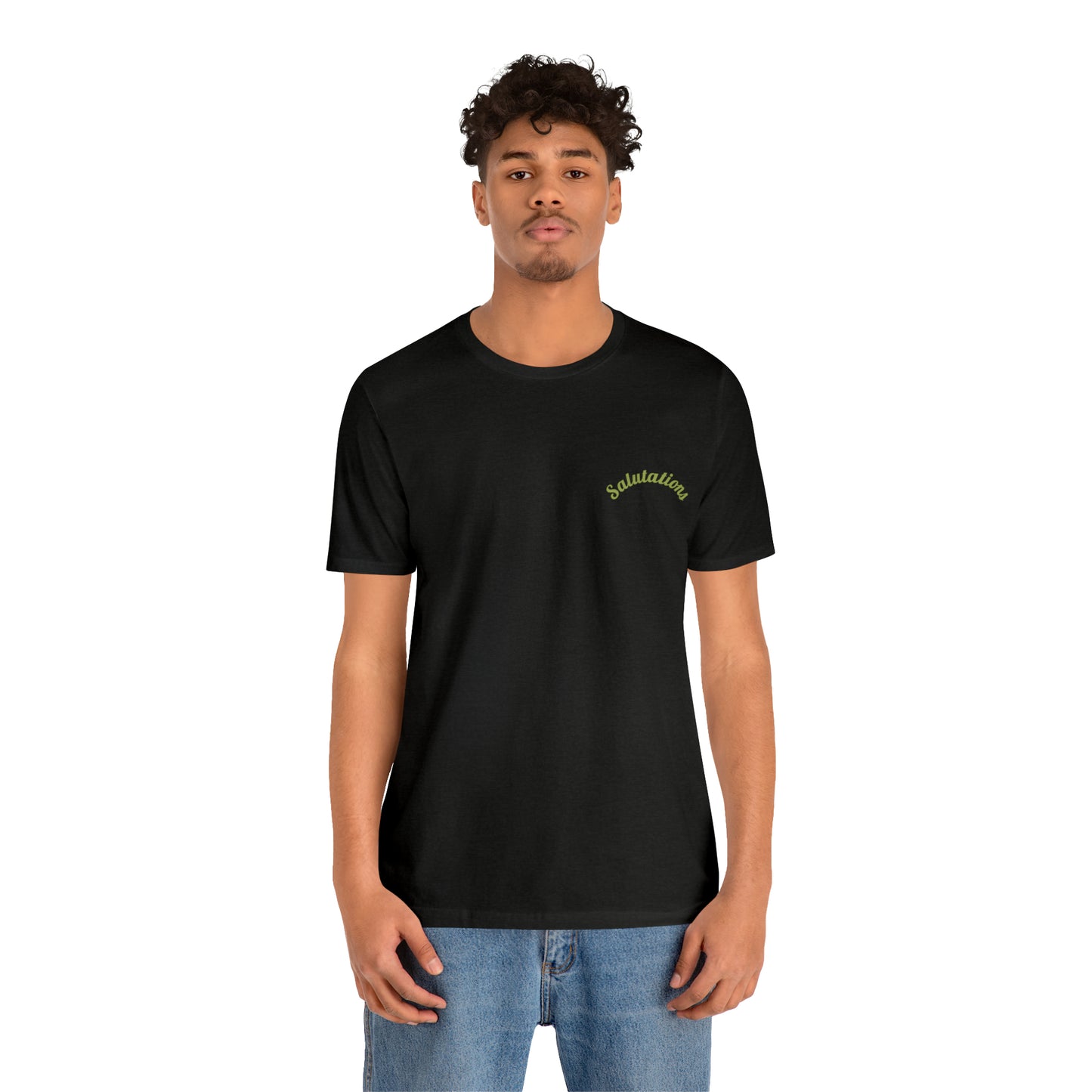 Salutations Flamingo Tee