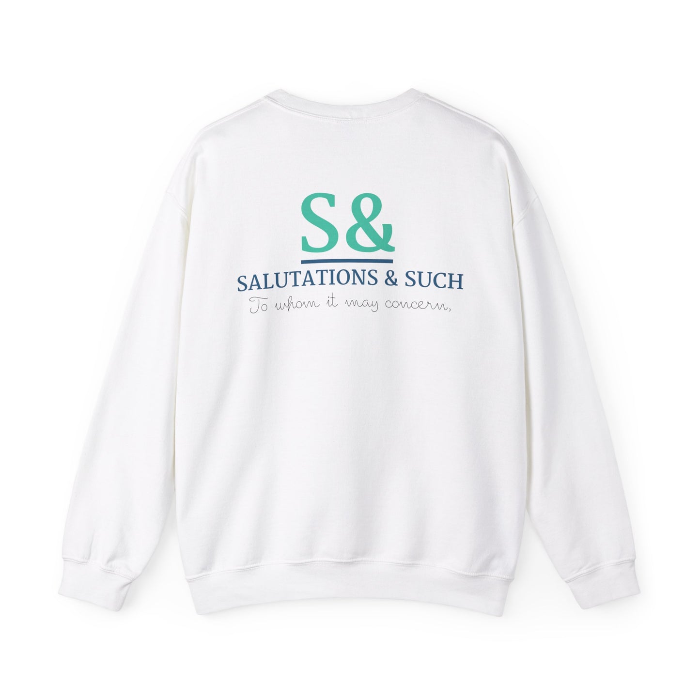 Salutations & Such Crewneck Sweatshirt