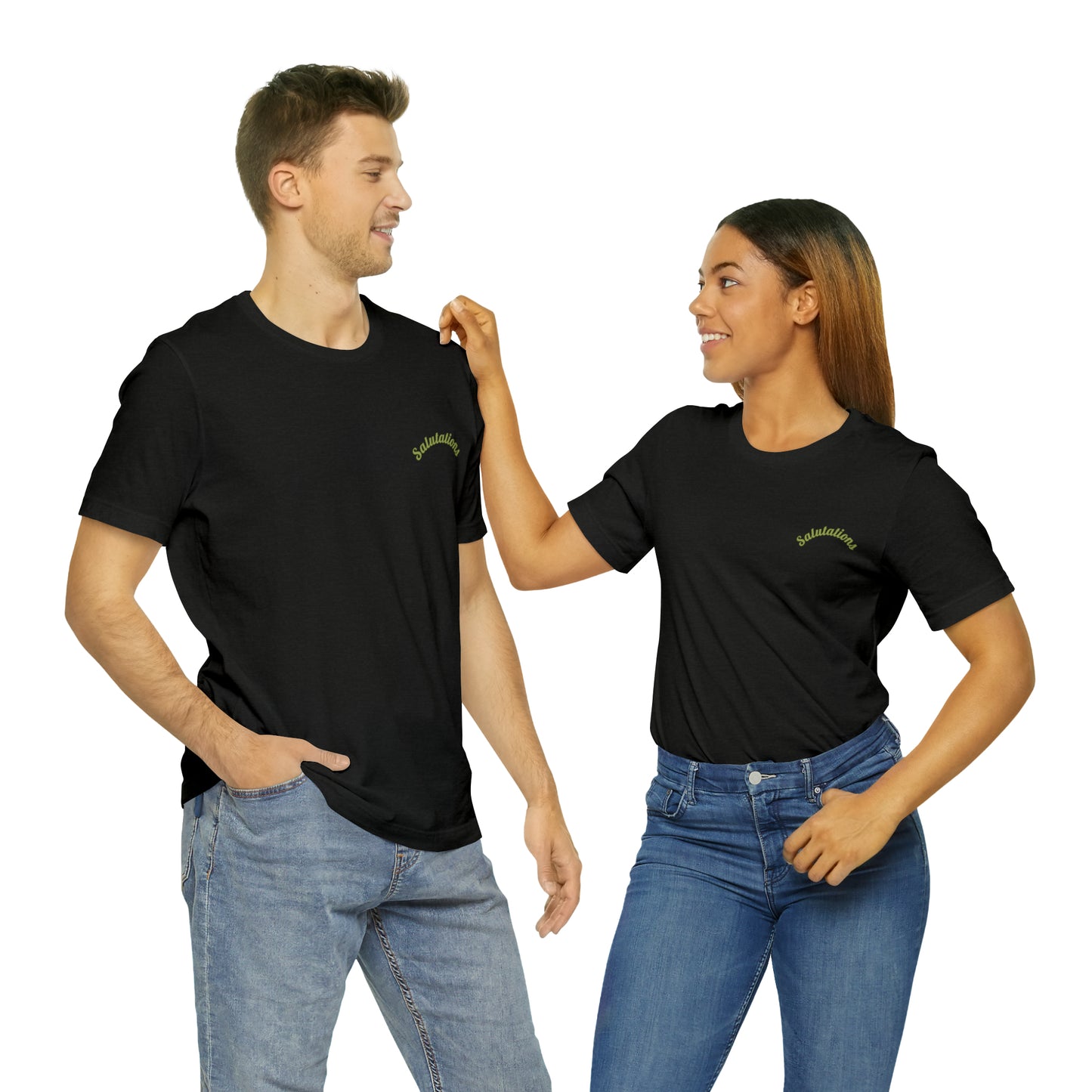 Salutations Flamingo Tee