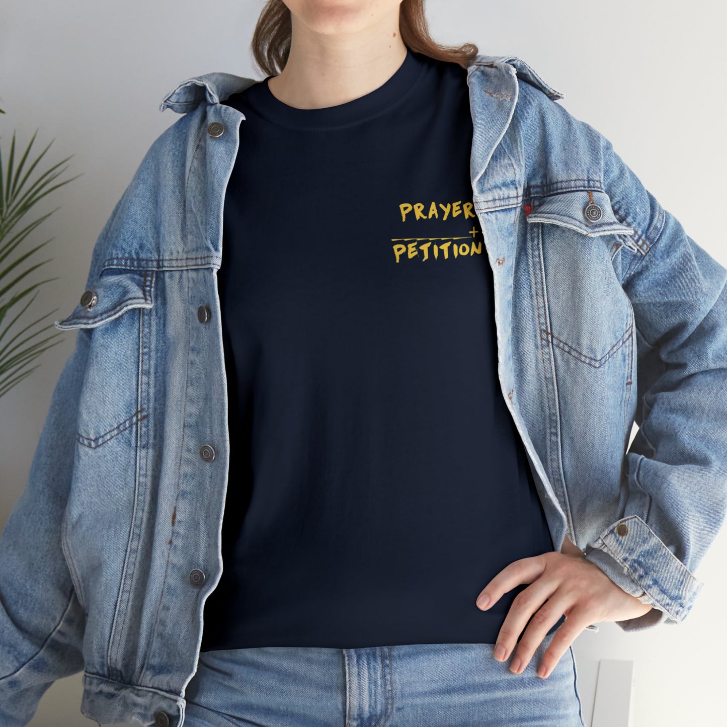 Prayer + Petition Shield Cotton Tee