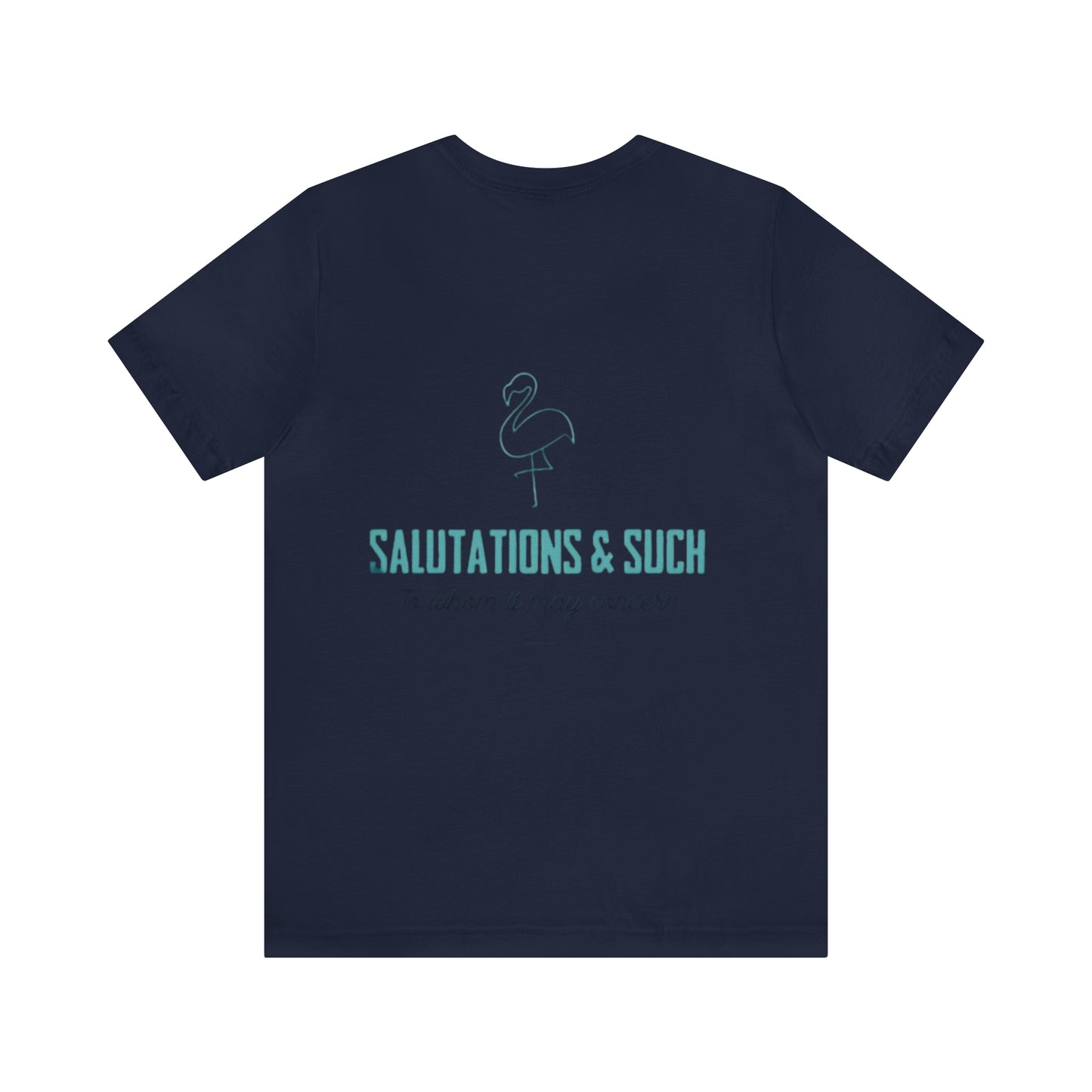 Salutations Flamingo Tee