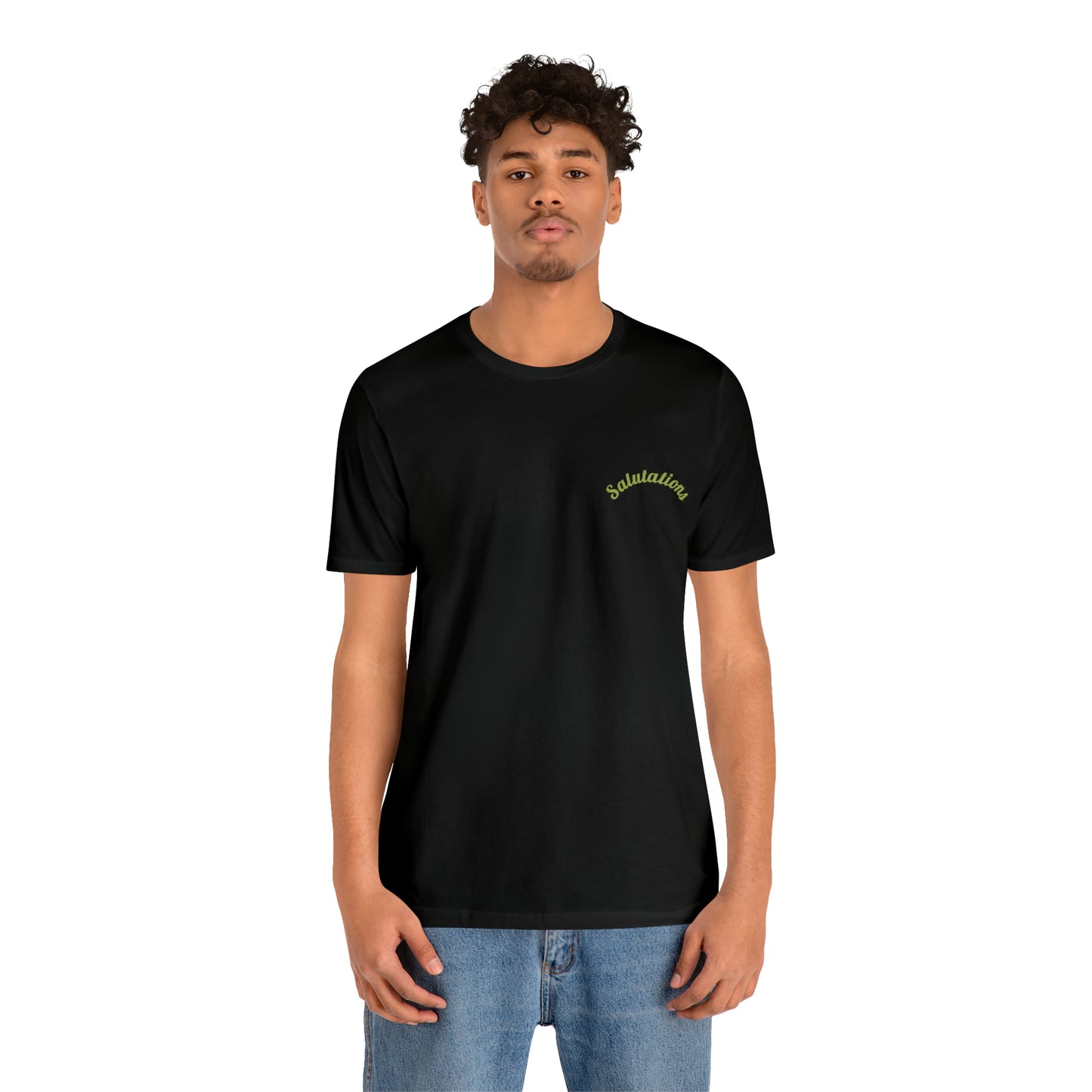 Salutations Flamingo Tee