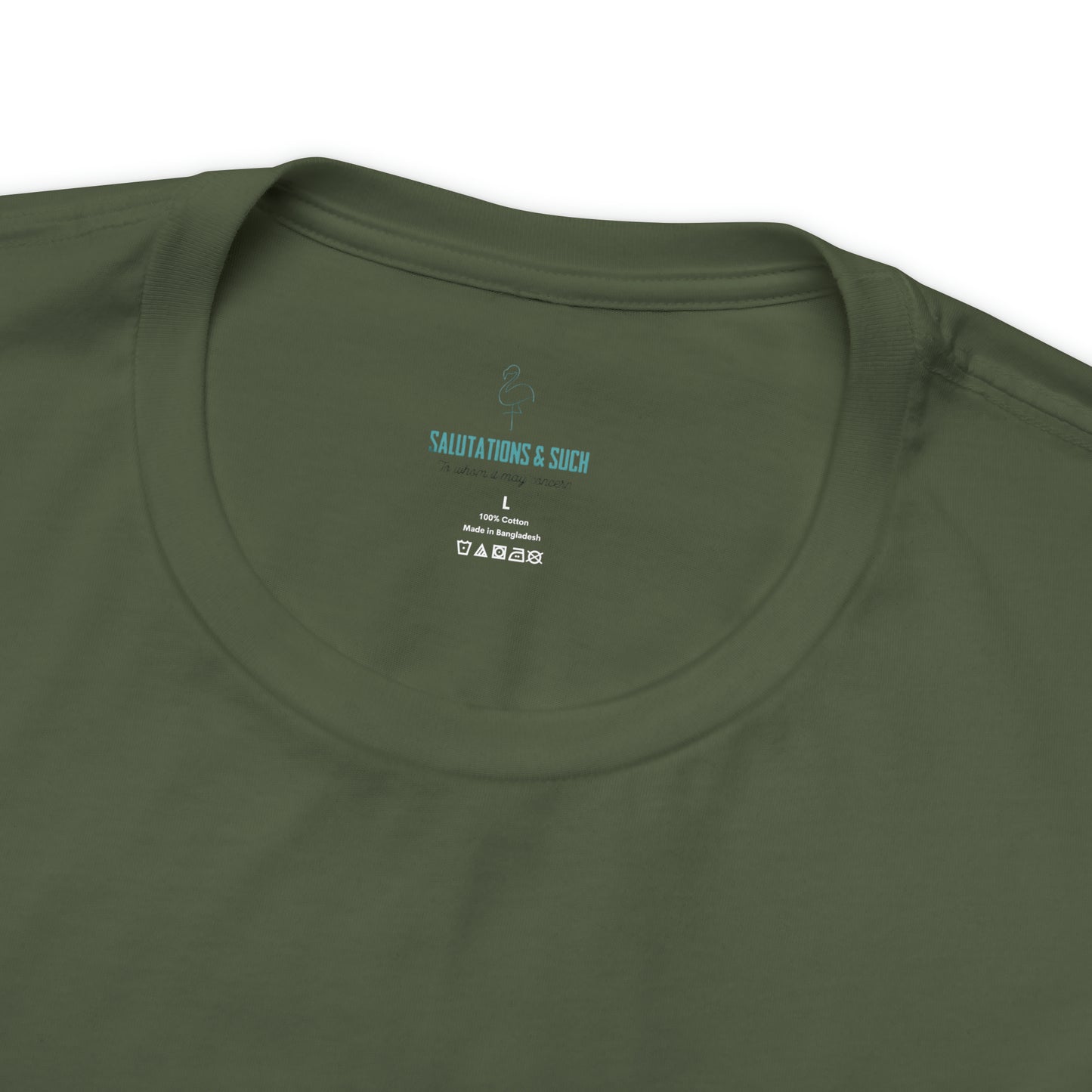Salutations Flamingo Tee