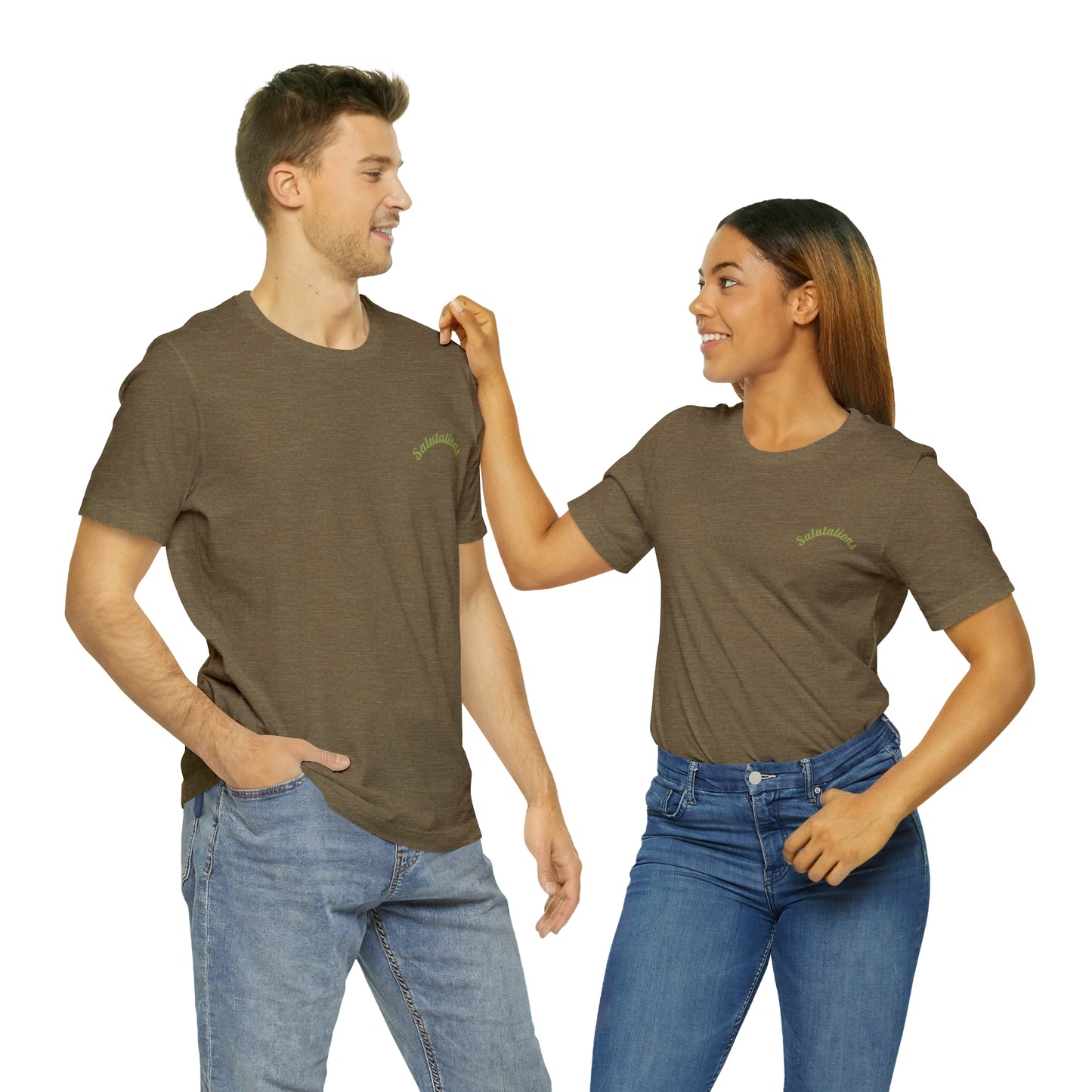 Salutations Flamingo Tee