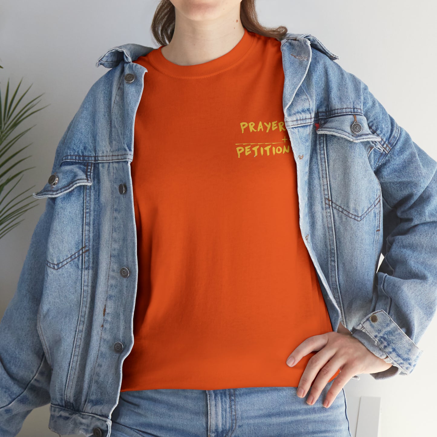 Prayer + Petition Shield Cotton Tee