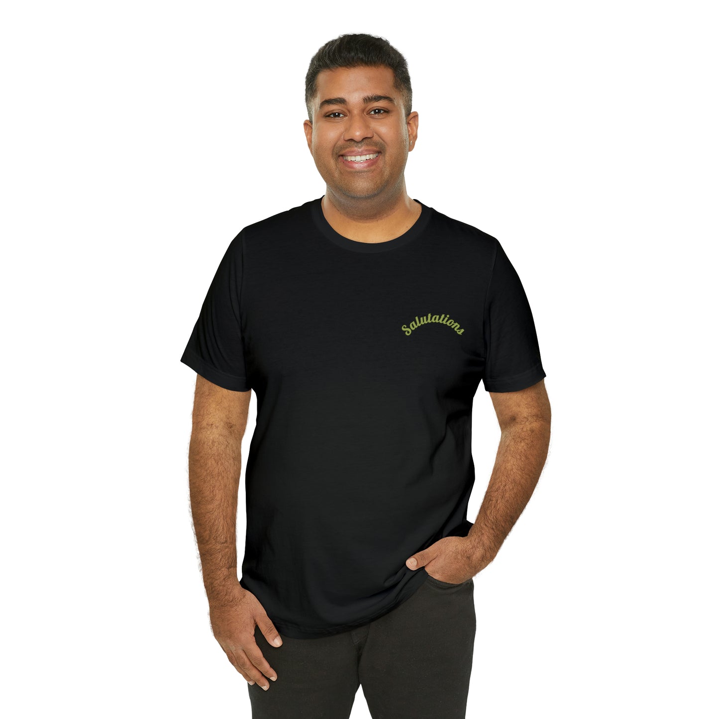 Salutations Flamingo Tee