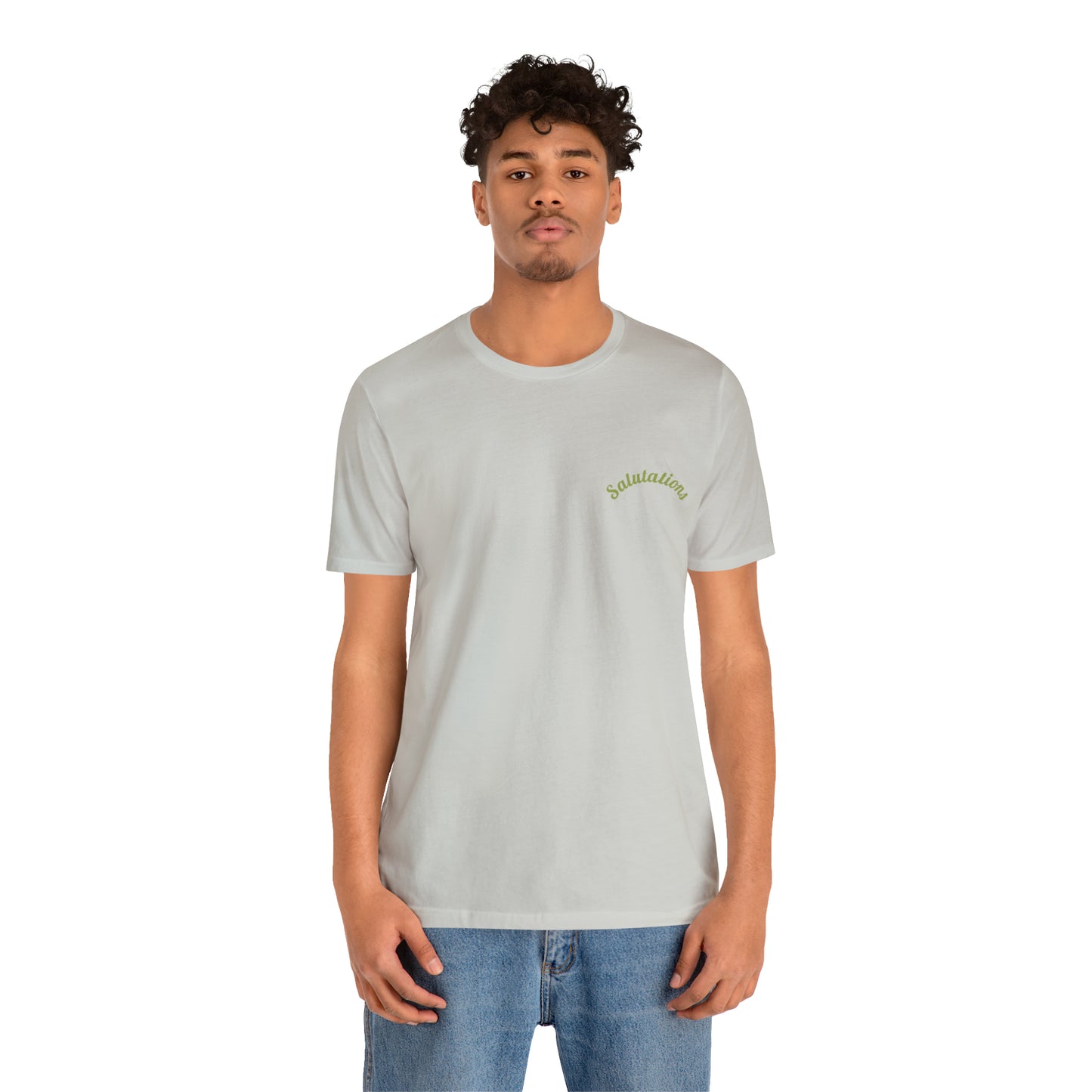 Salutations Flamingo Tee