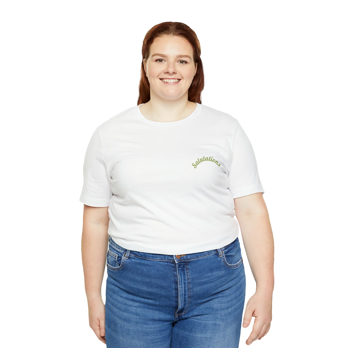 Salutations Flamingo Tee