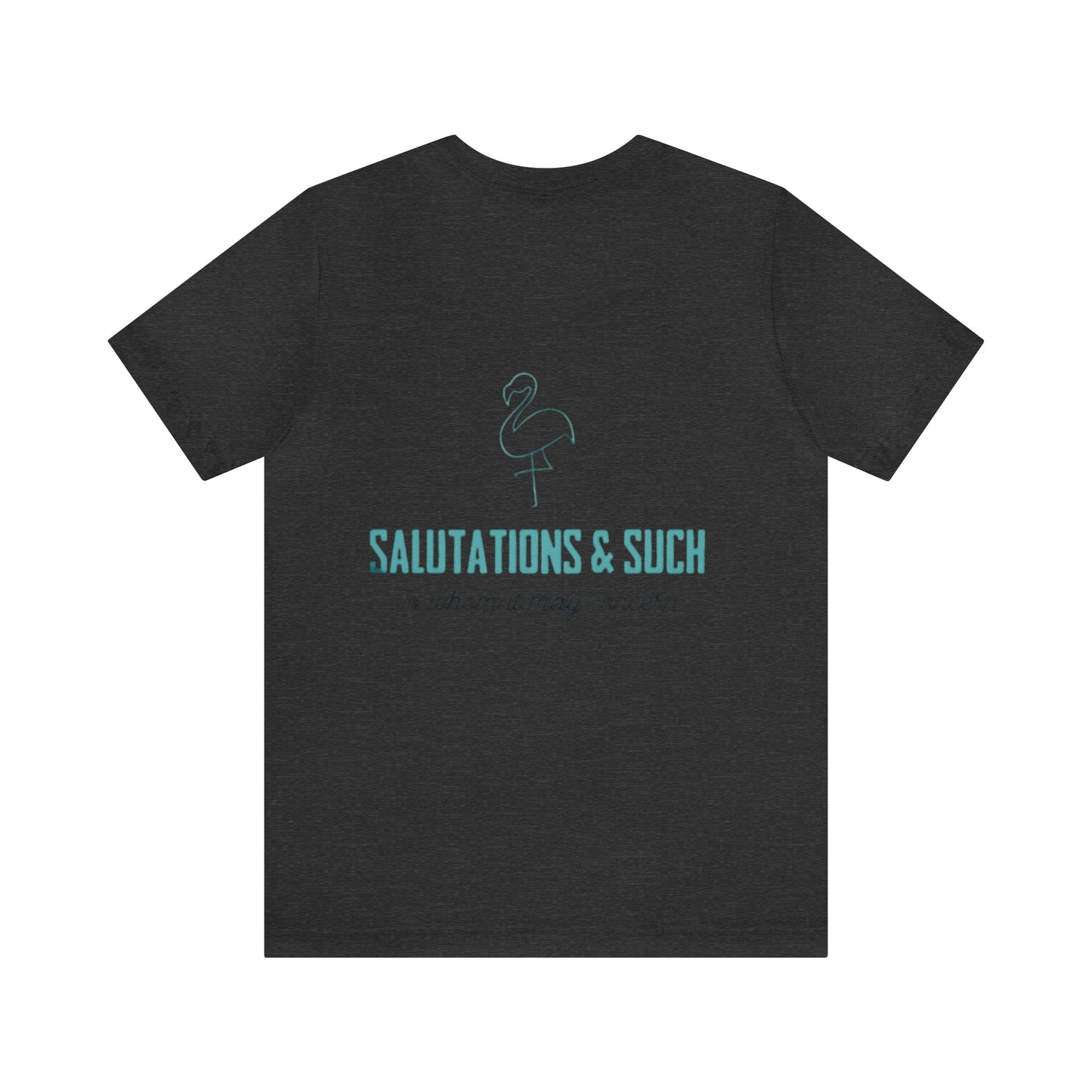 Salutations Flamingo Tee