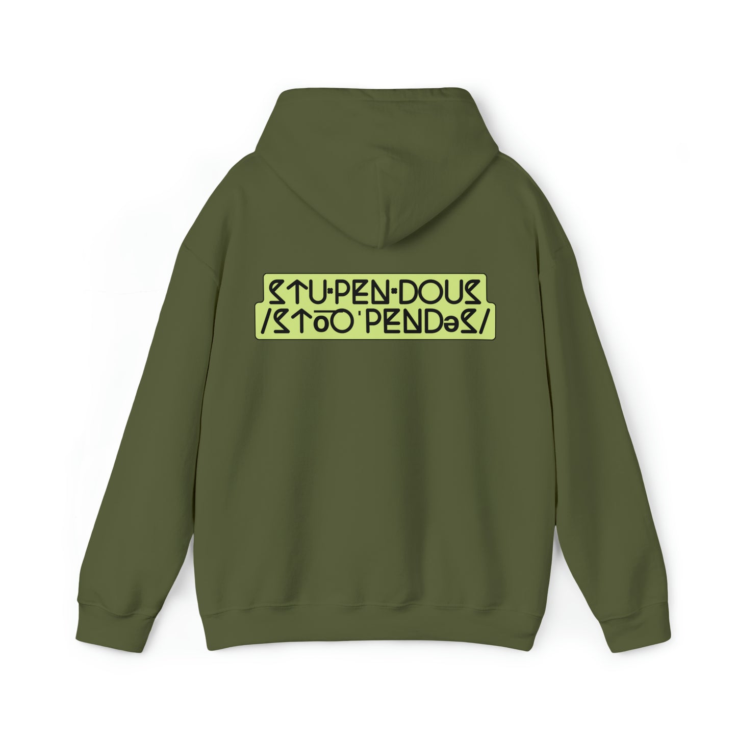 STUPENDOUS by Salutations & Such- Heavy Blend Hoodie