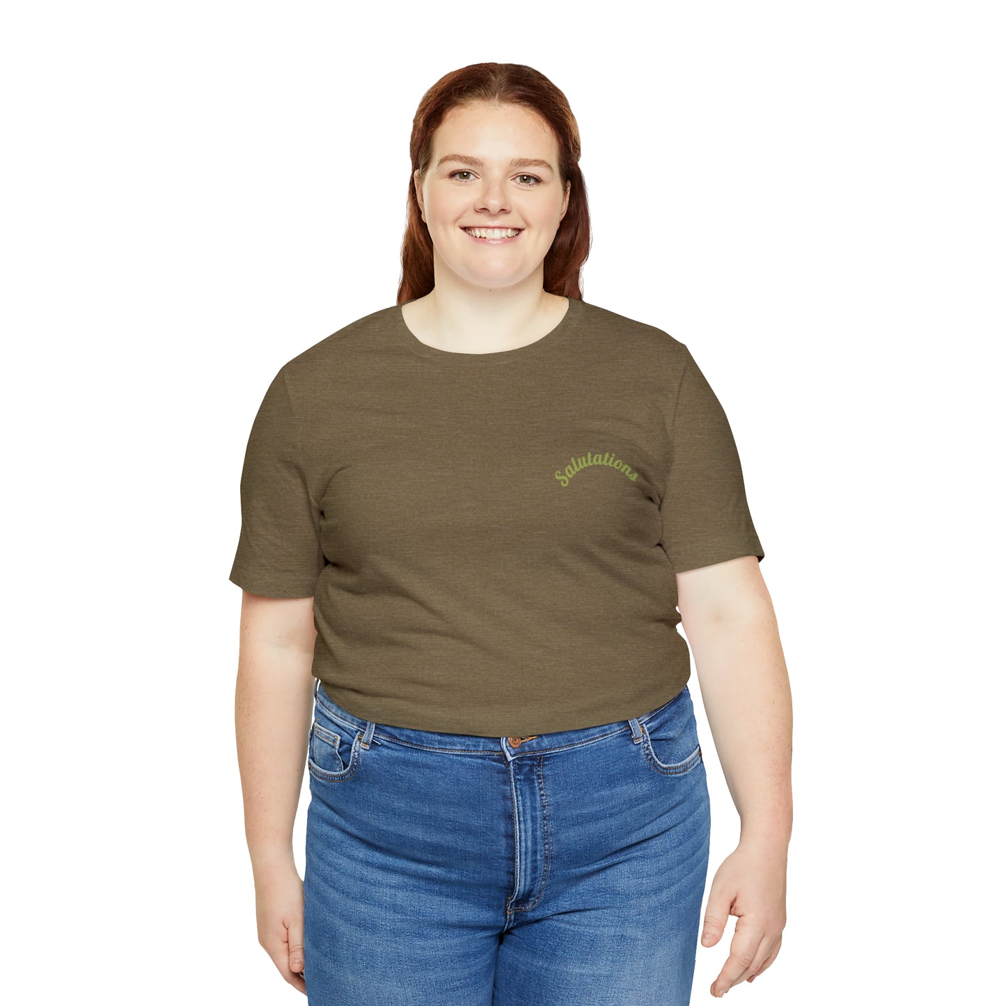 Salutations Flamingo Tee