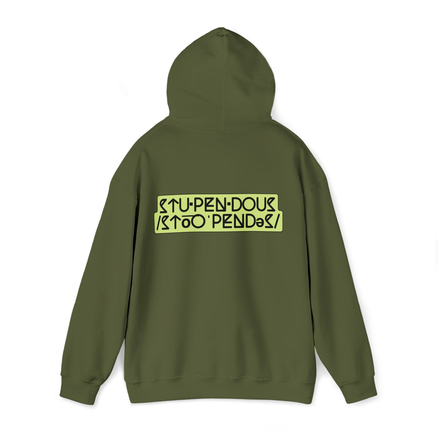 STUPENDOUS by Salutations & Such- Heavy Blend Hoodie