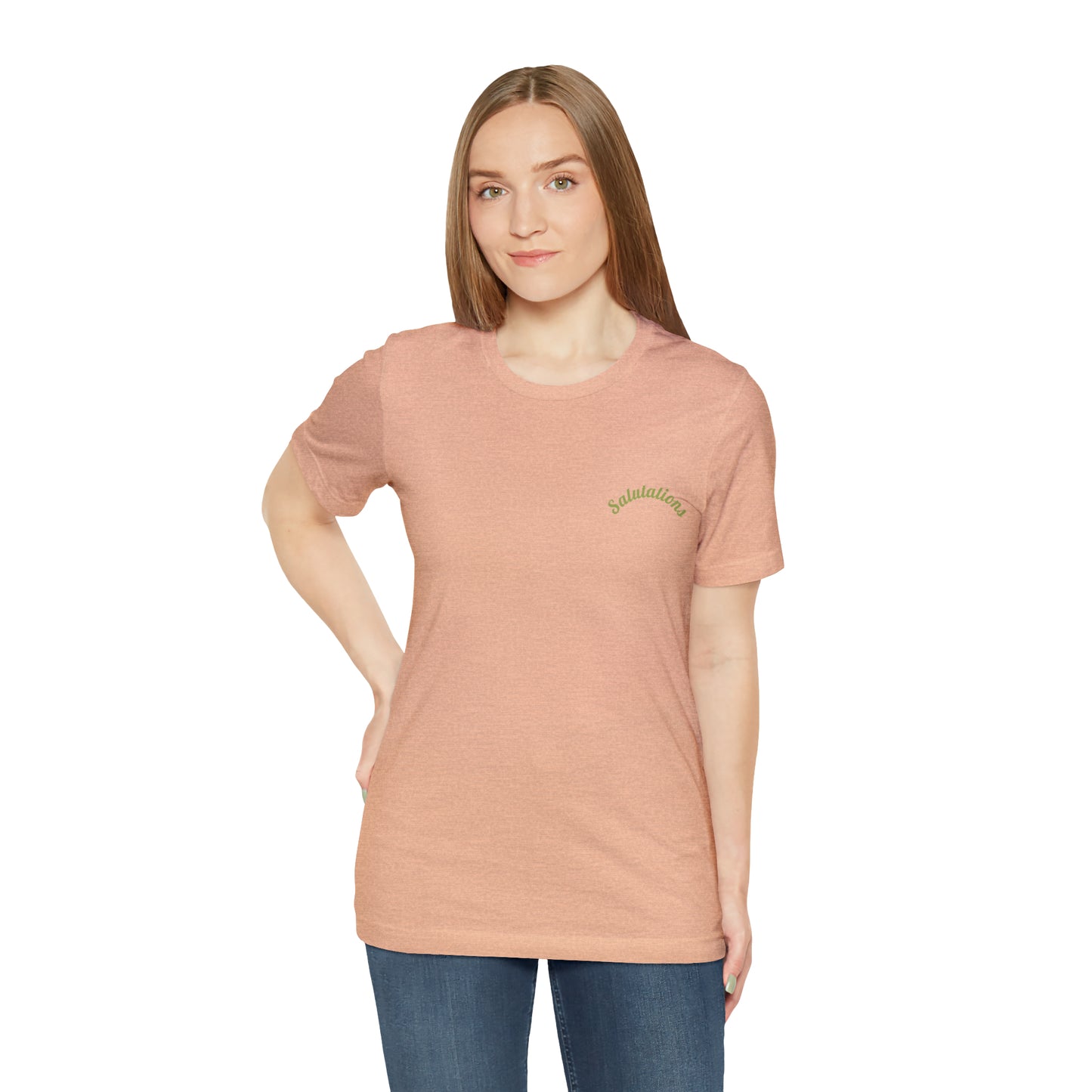 Salutations Flamingo Tee