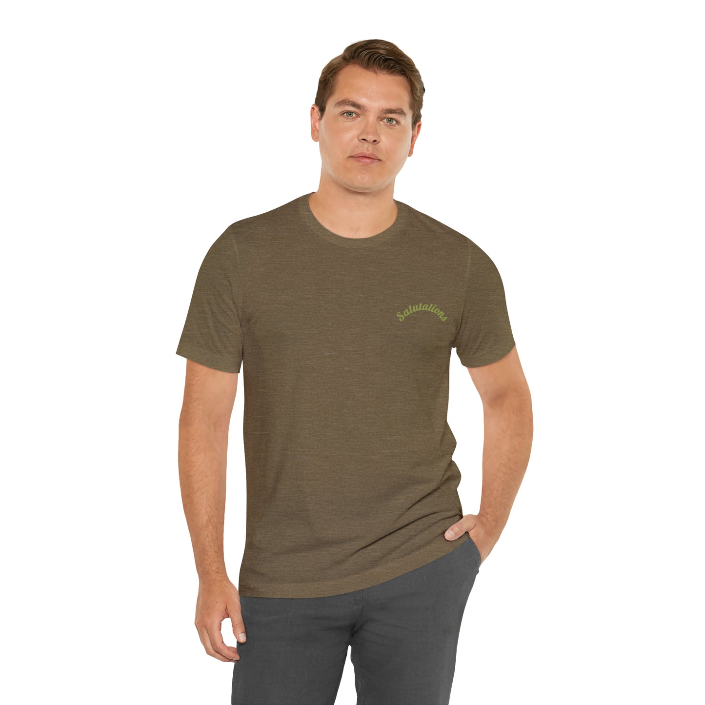 Salutations Flamingo Tee