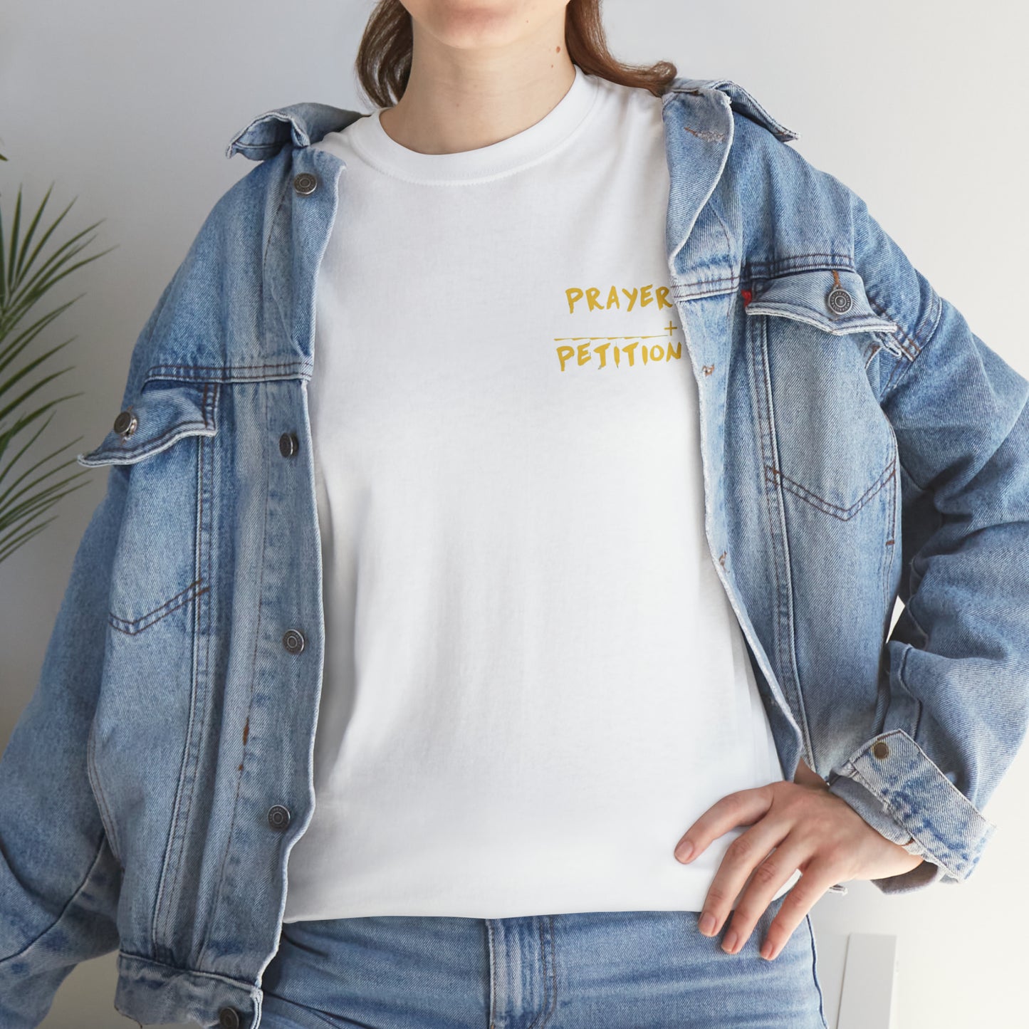 Prayer + Petition Shield Cotton Tee