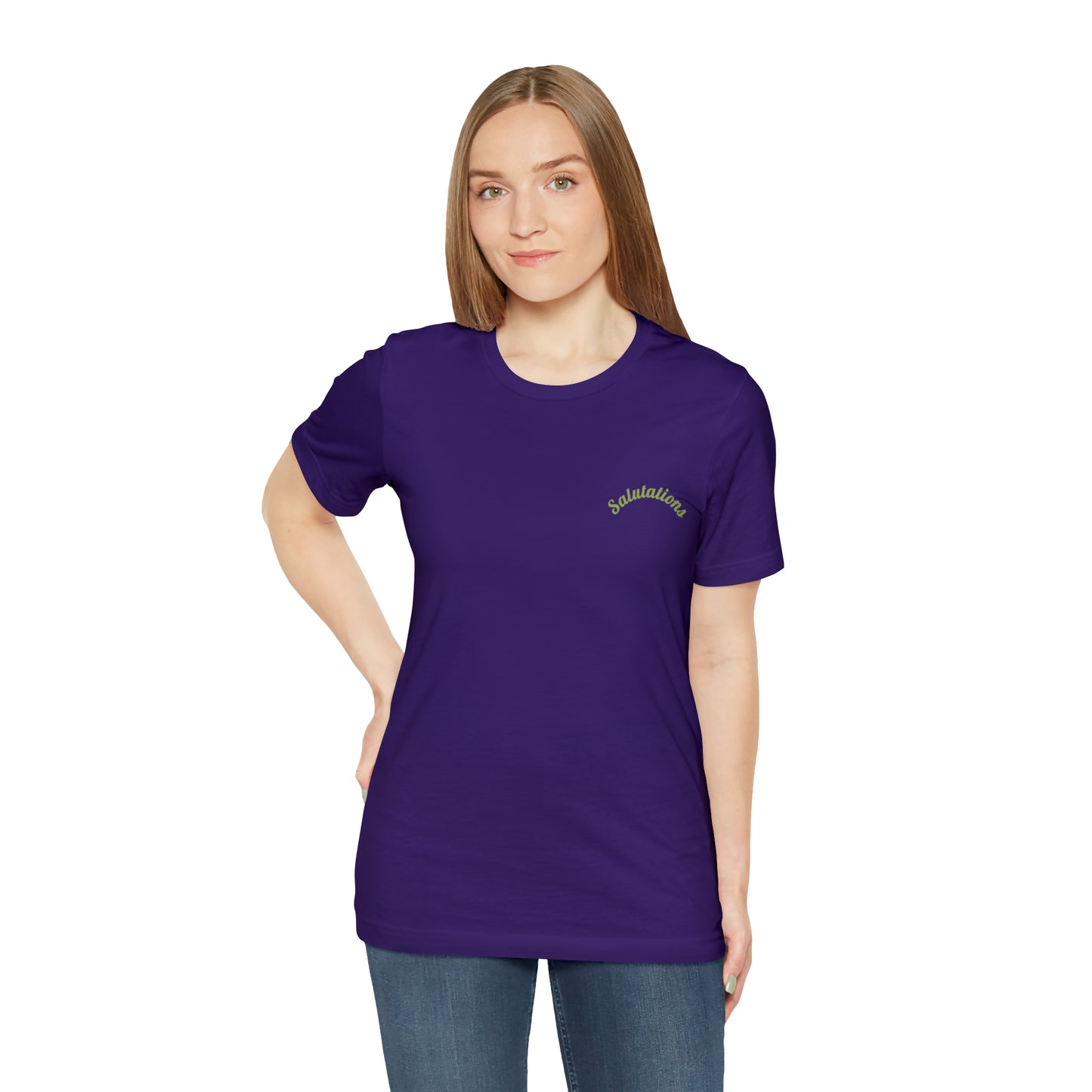 Salutations Flamingo Tee