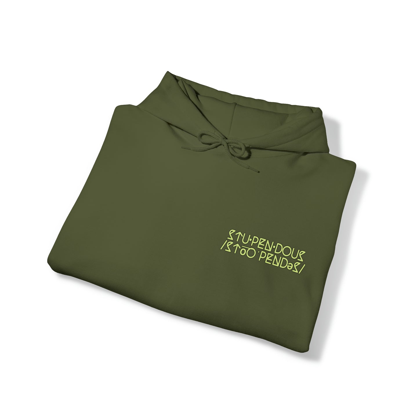 STUPENDOUS by Salutations & Such- Heavy Blend Hoodie