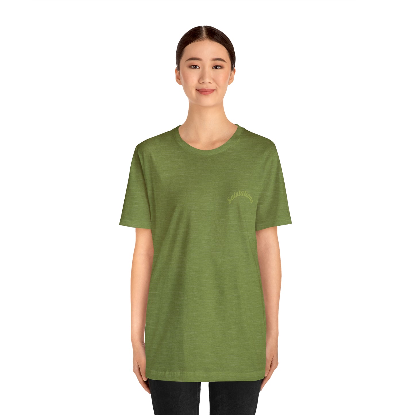 Salutations Flamingo Tee