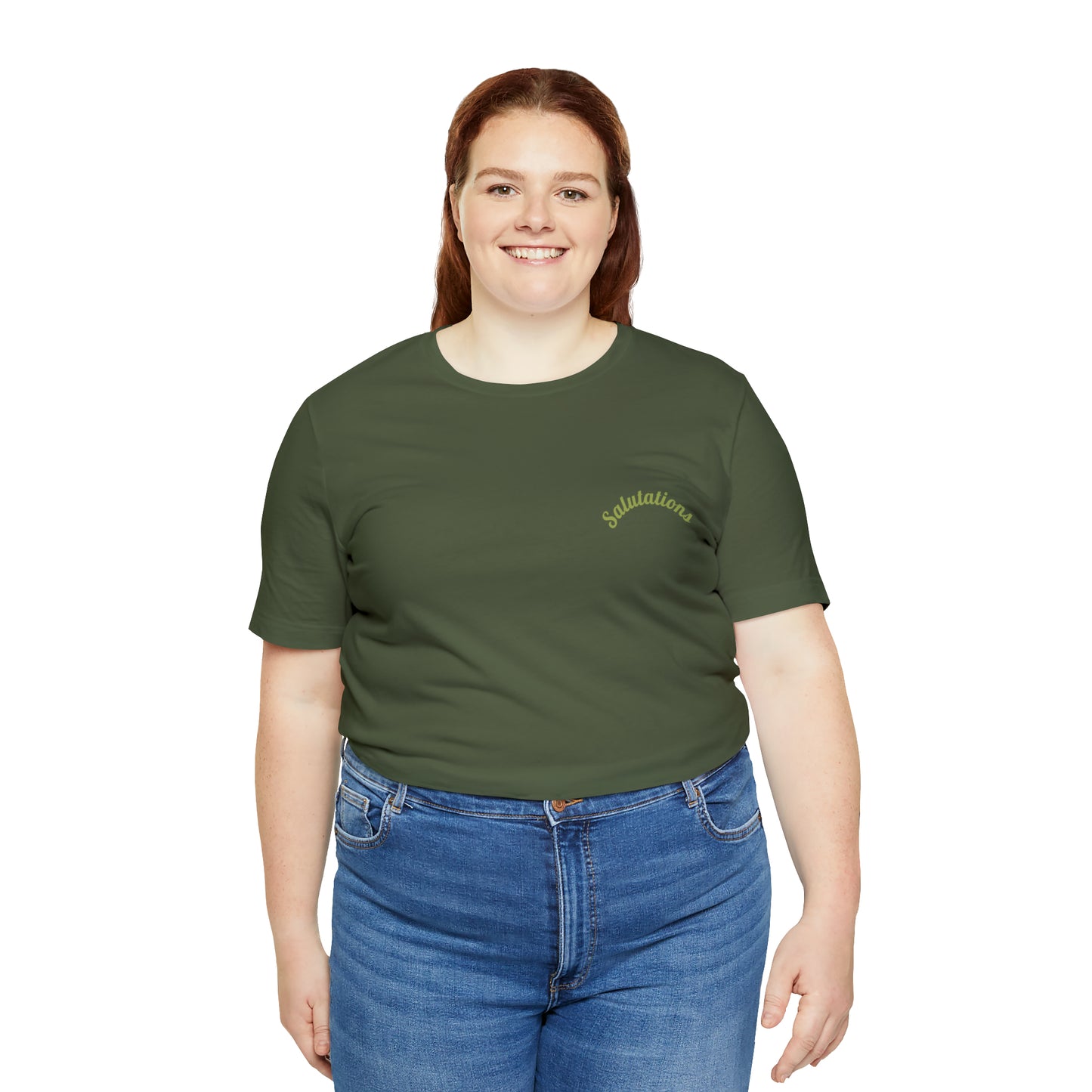 Salutations Flamingo Tee