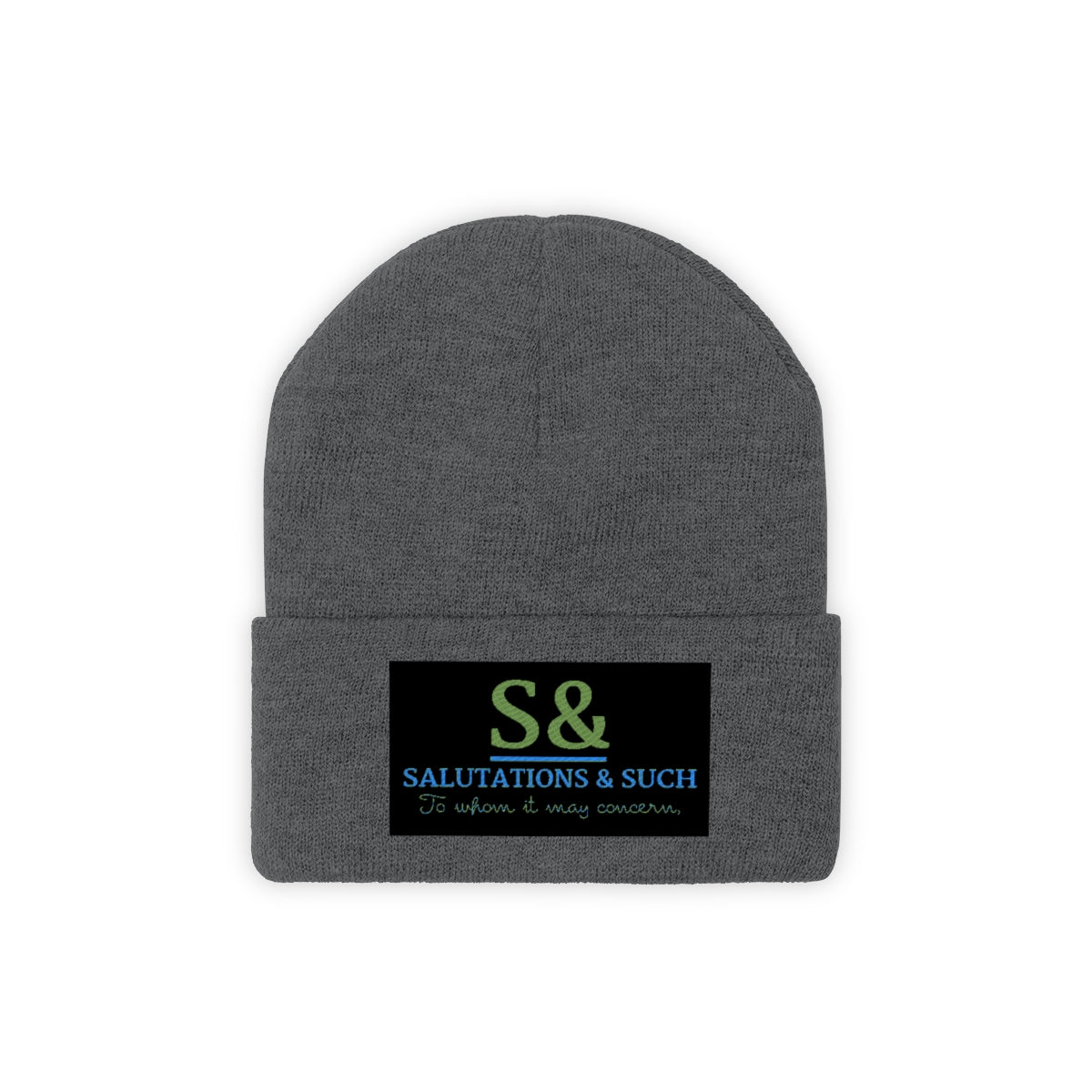 Salutations & Such Knit Beanie