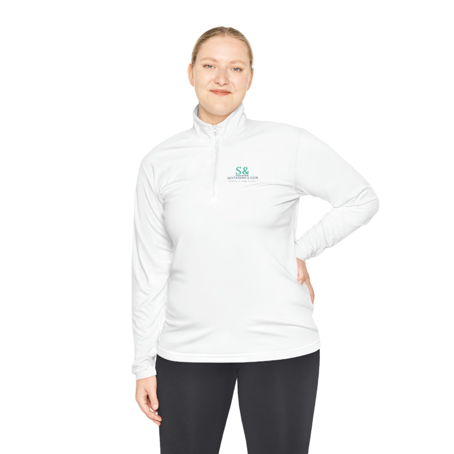 Salutations & Such Quarter-Zip Pullover