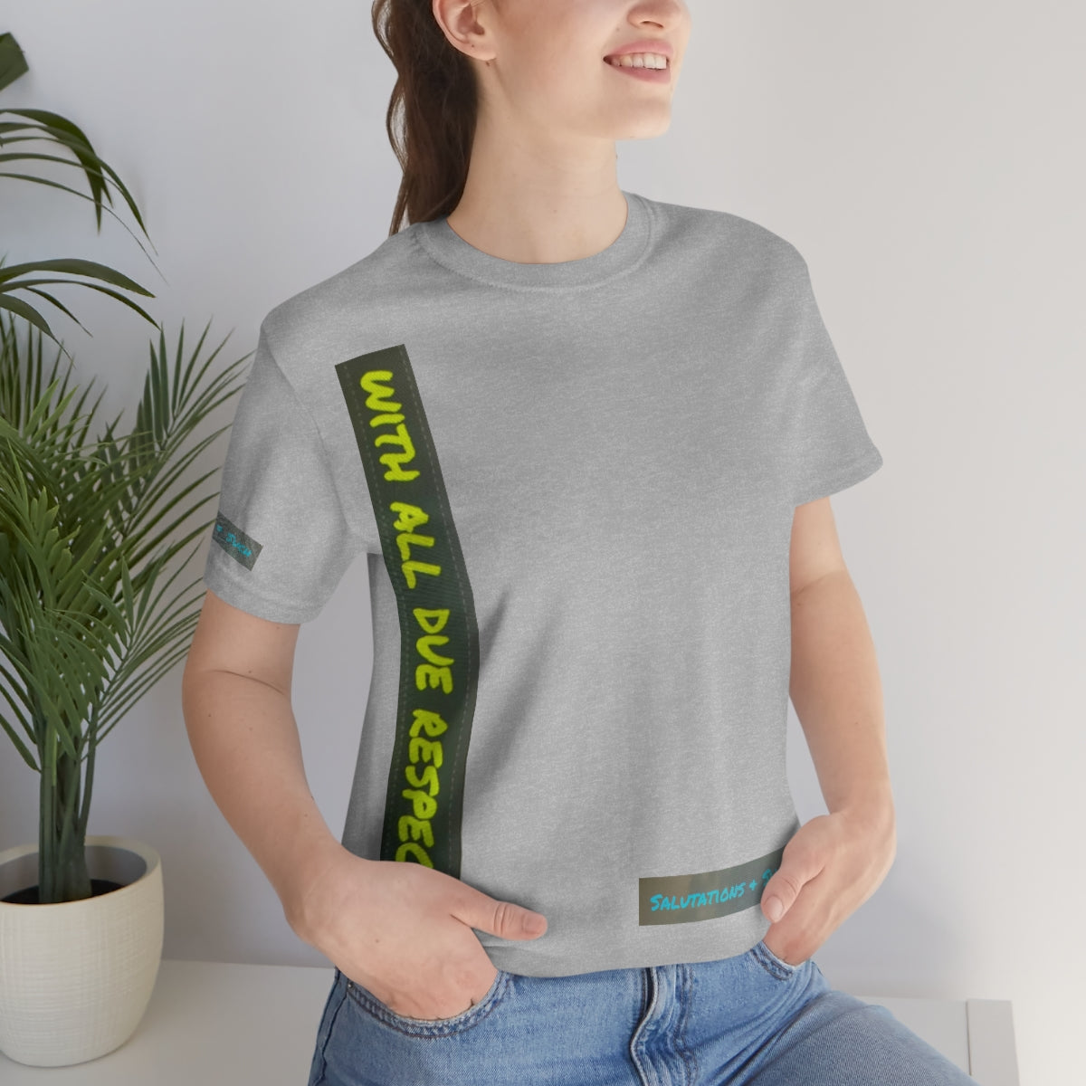 Salutations & Such With All Due Respect Jersey Sleeves