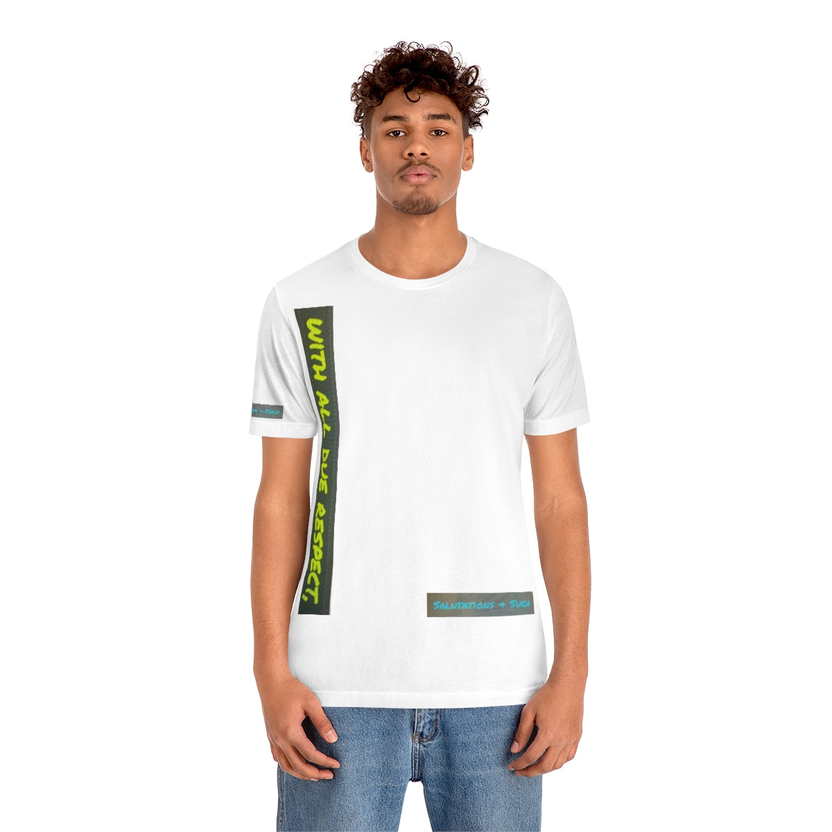 Salutations & Such With All Due Respect Jersey Sleeves