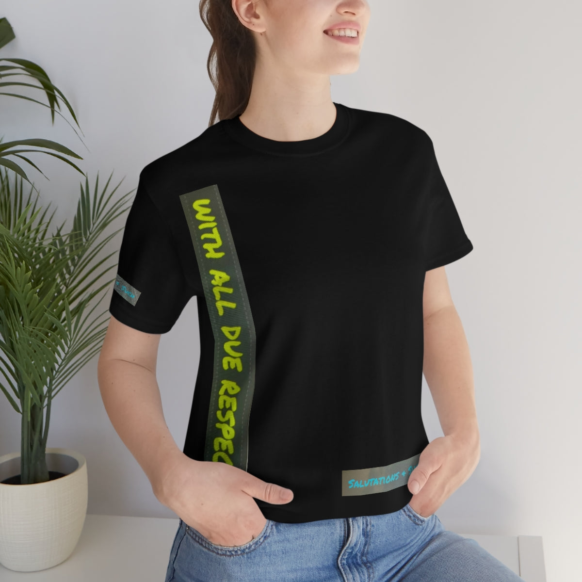 Salutations & Such With All Due Respect Jersey Sleeves