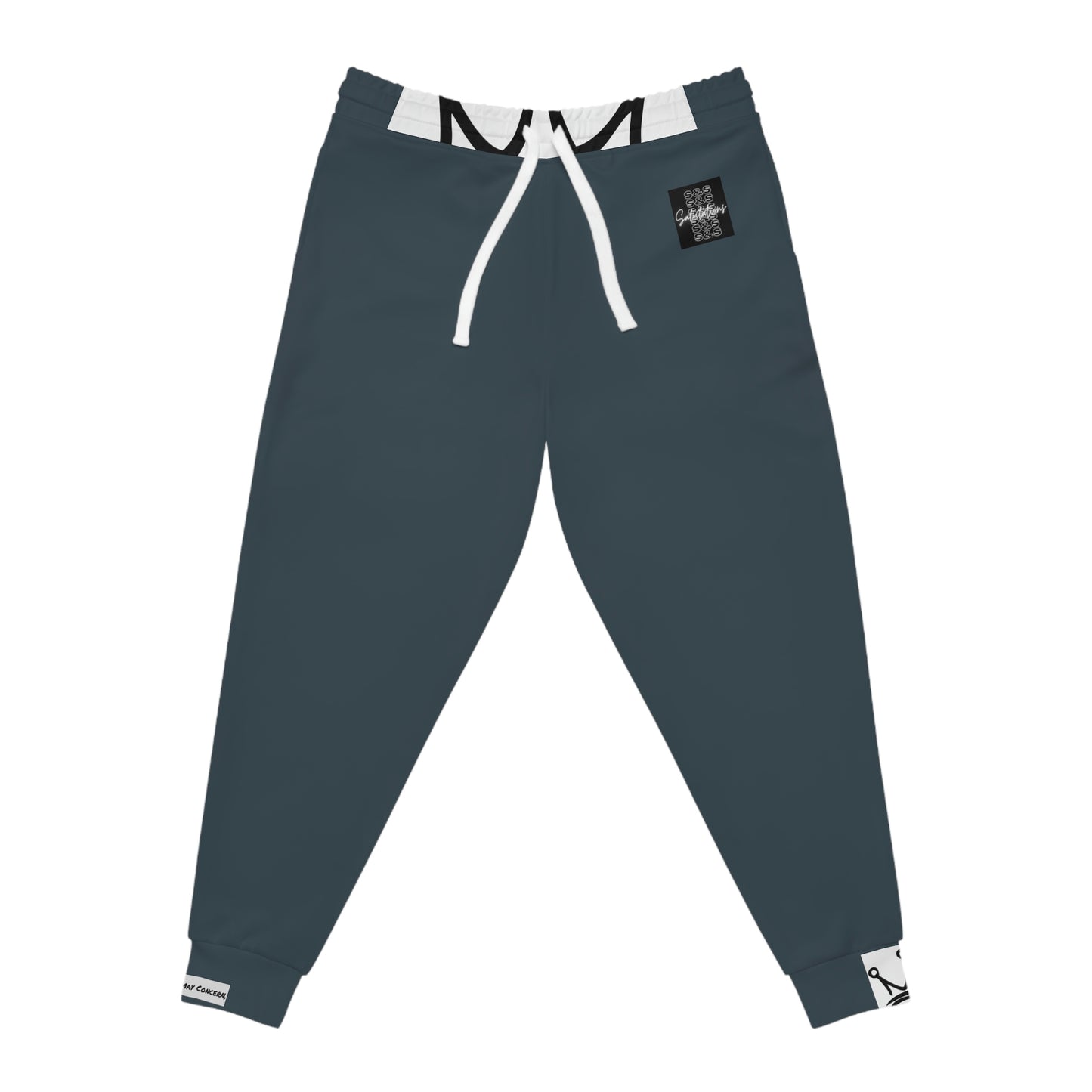 Salutations (Legacy) Athletic Joggers - Charcoal Blue