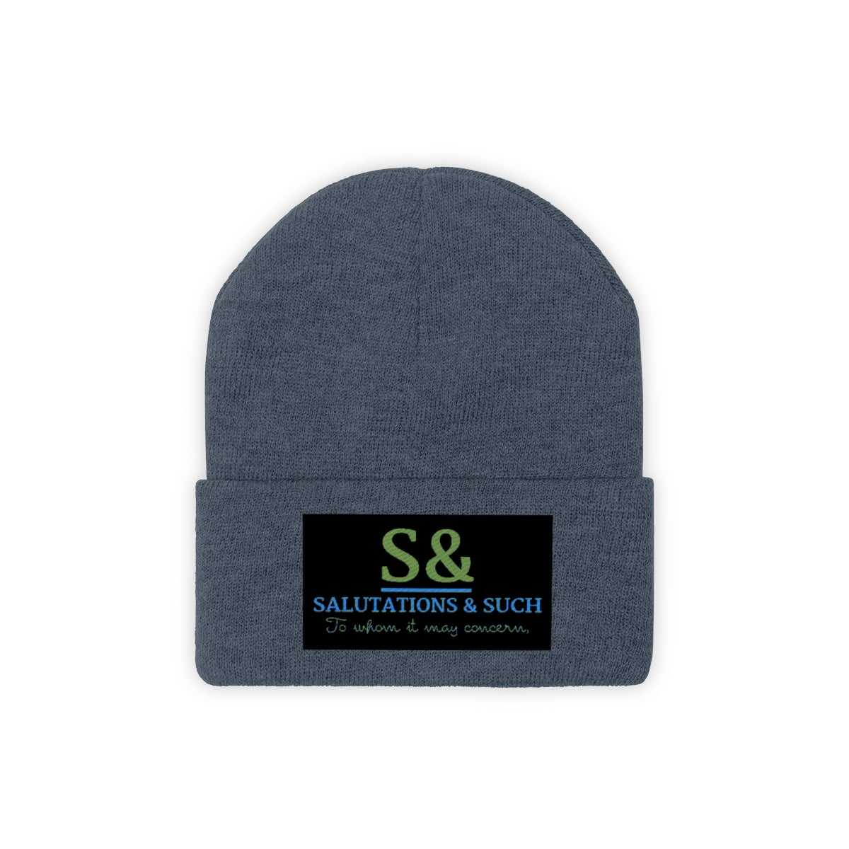 Salutations & Such Knit Beanie