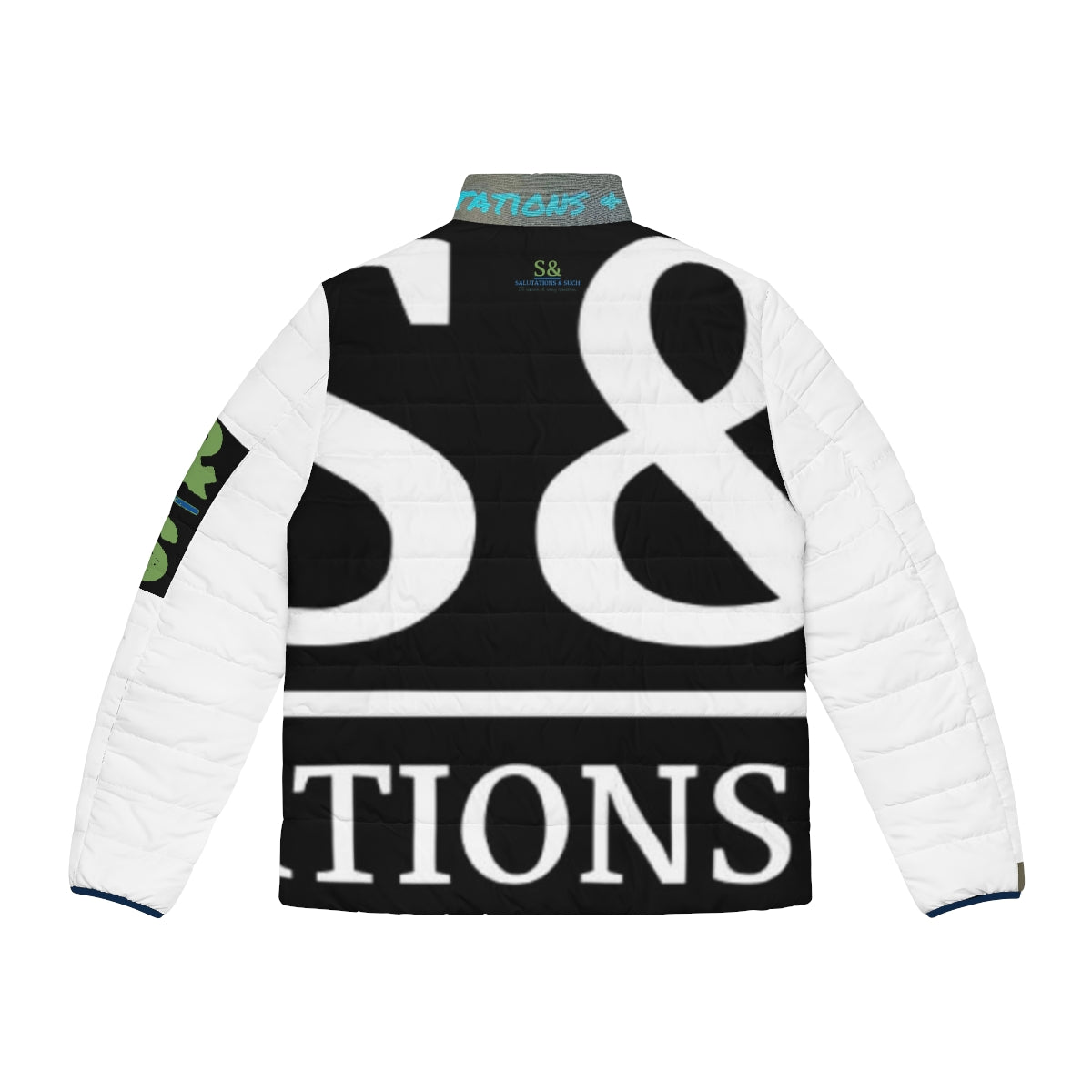 Salutations & Such "Cookies n Creme" Puffer Jacket