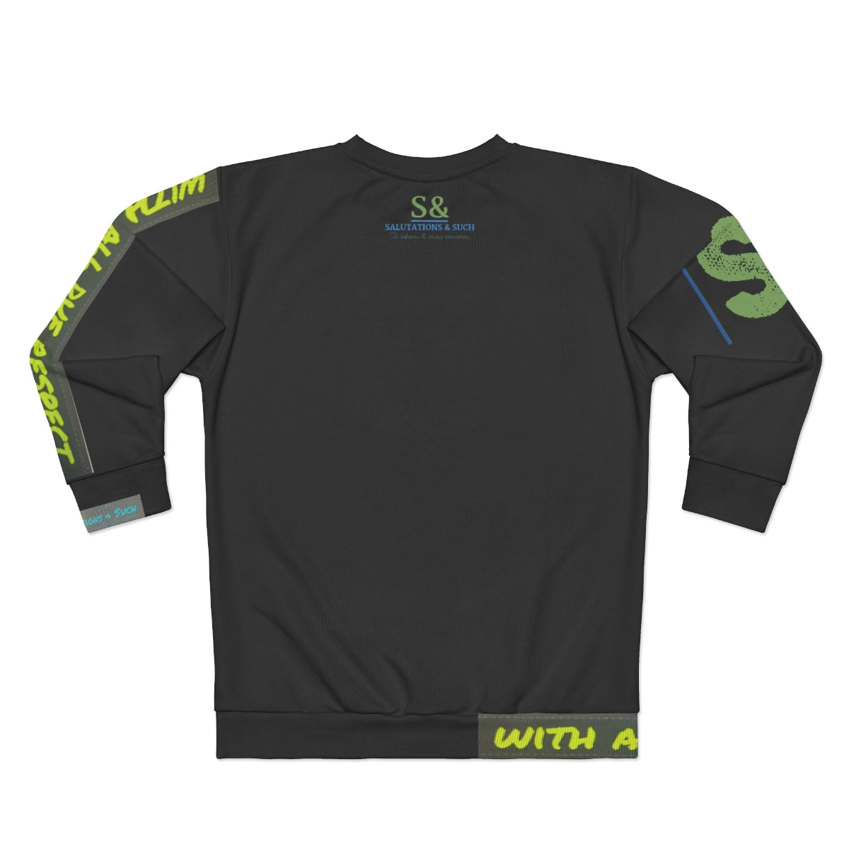 Salutations & Such Sweatshirt, Be Seen/Onyx(W.A.D.R.)