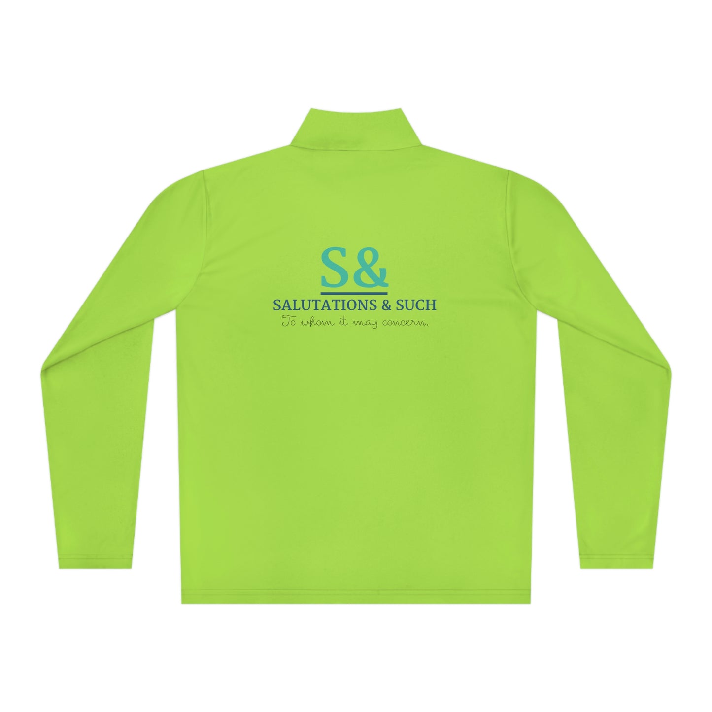 Salutations & Such Quarter-Zip Pullover