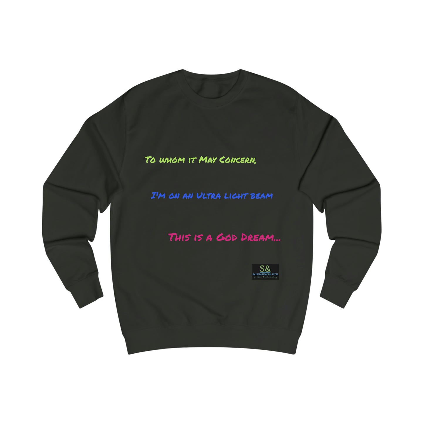 Salutations & Such Ultralight Beam Crewneck Sweatshirt